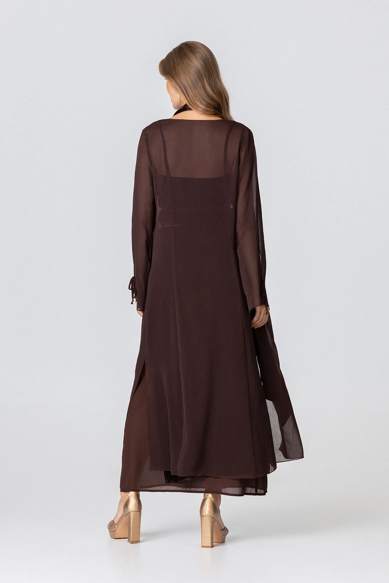 KIMONO LARGO GASA LAZOS - Image 16