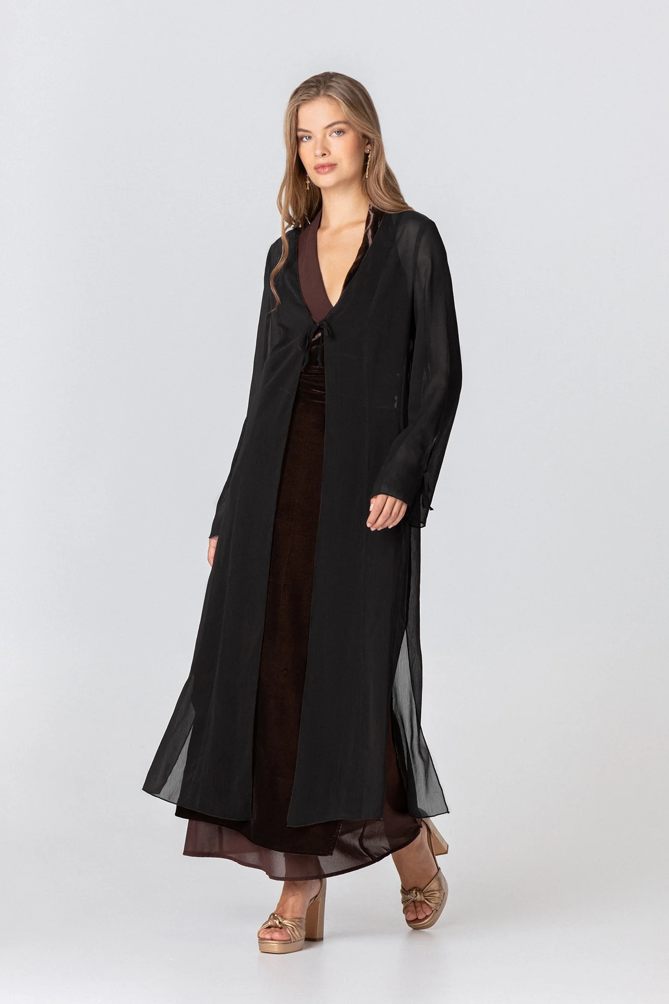 KIMONO LARGO GASA LAZOS - Image 21