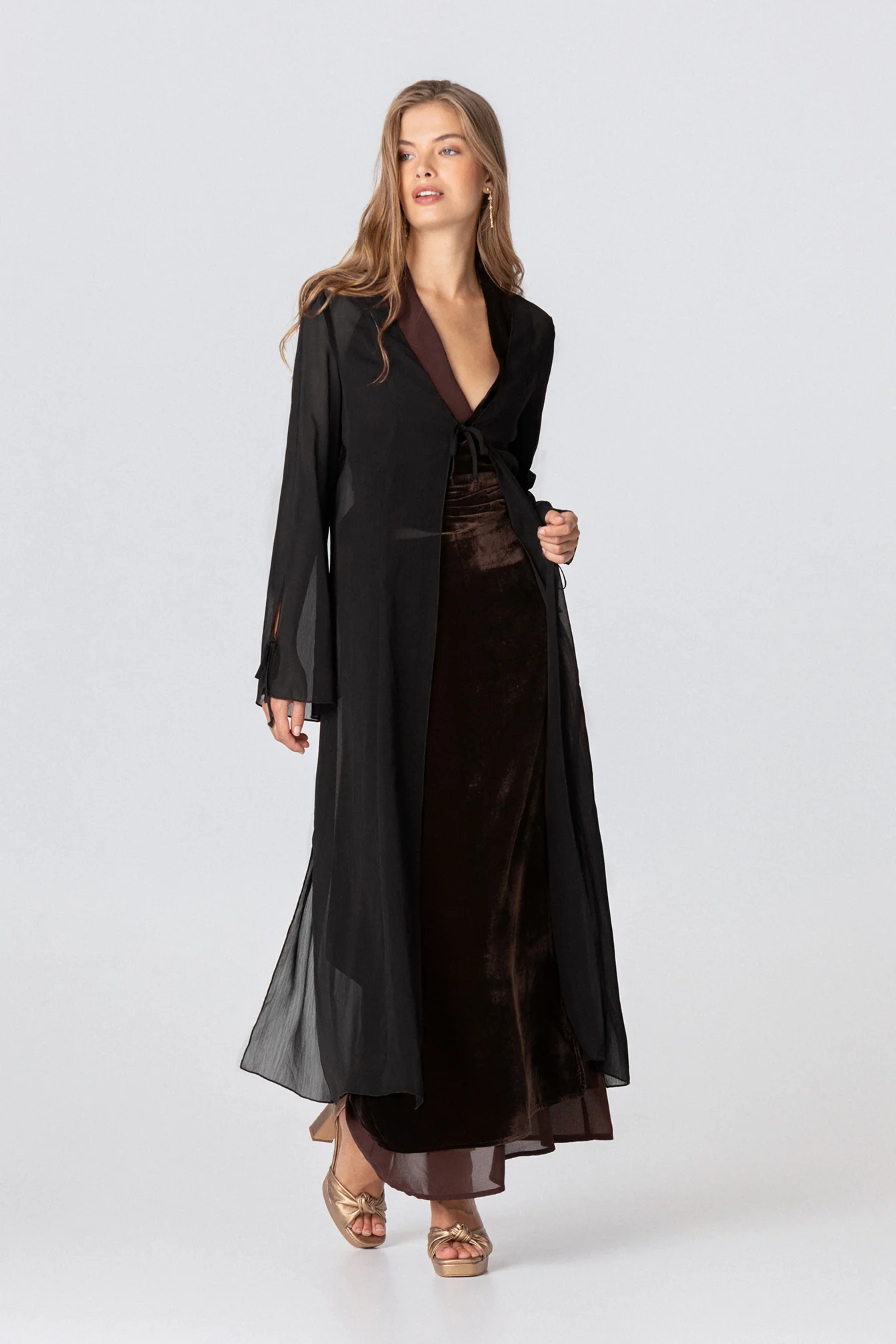 KIMONO LARGO GASA LAZOS - Image 23