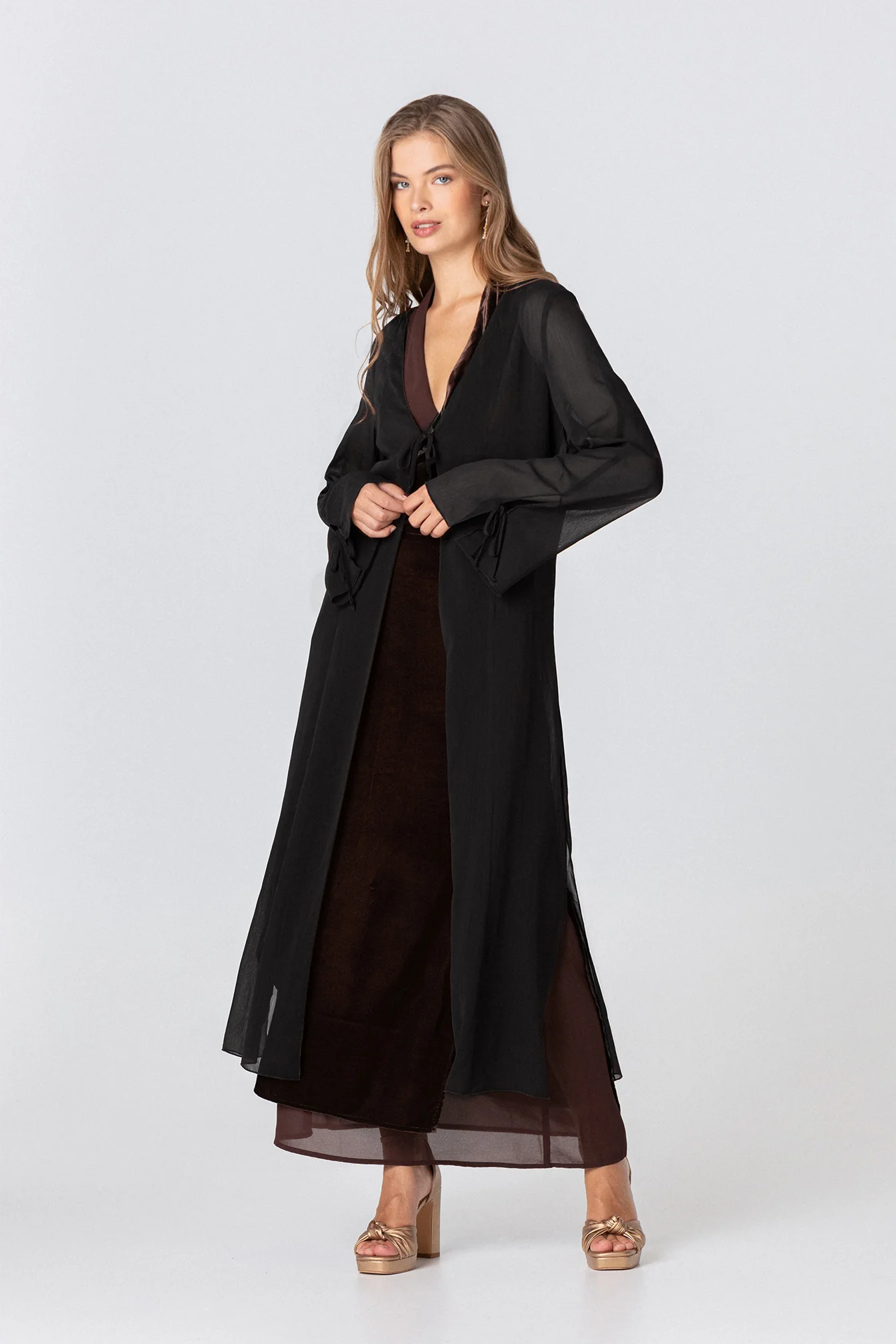KIMONO LARGO GASA LAZOS - Image 24