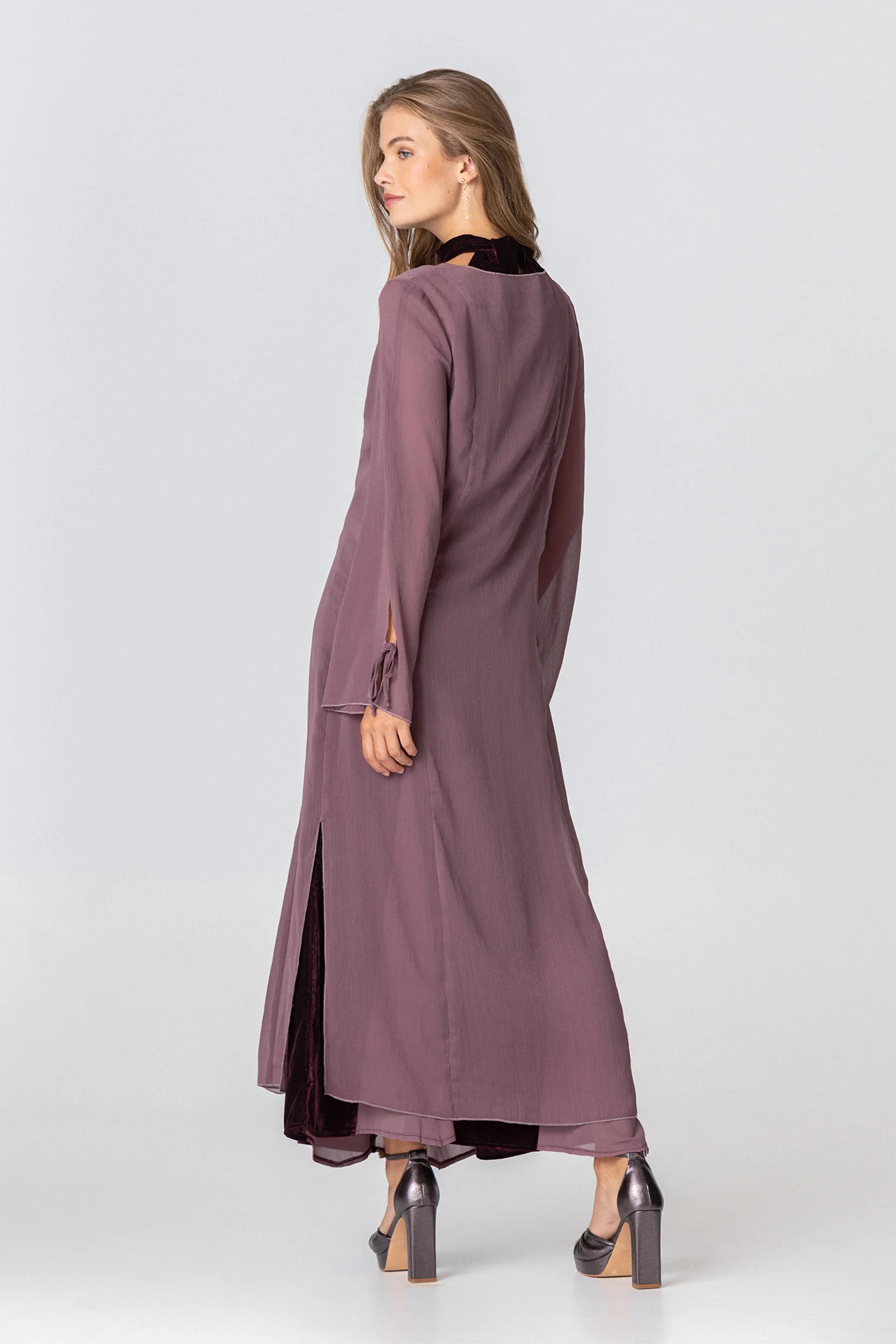 KIMONO LARGO GASA LAZOS - Image 7