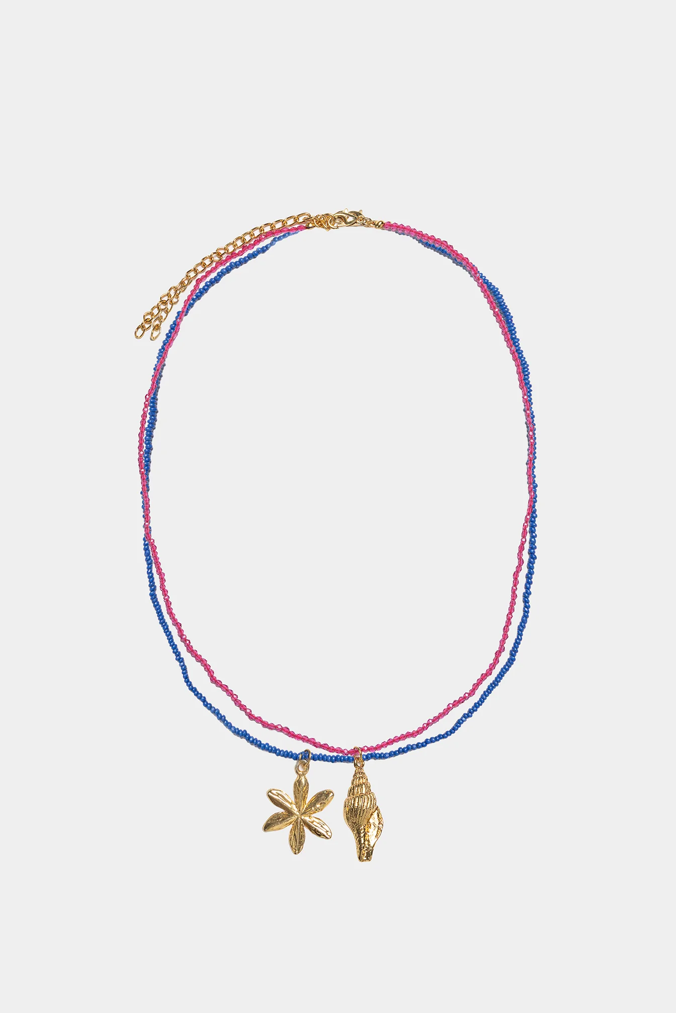 PACK COLLARES CONCHA FLOR