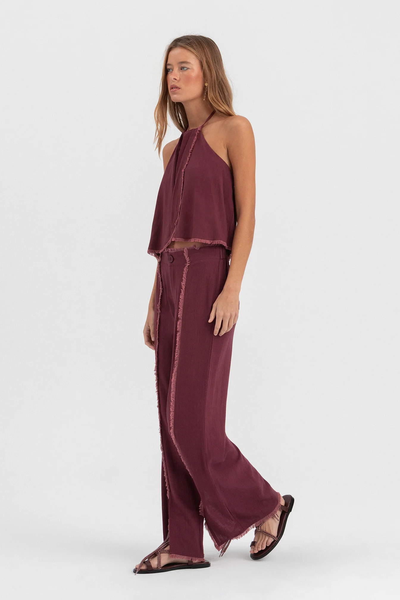 PANTALON COSTURA DESFLECADA - Image 7