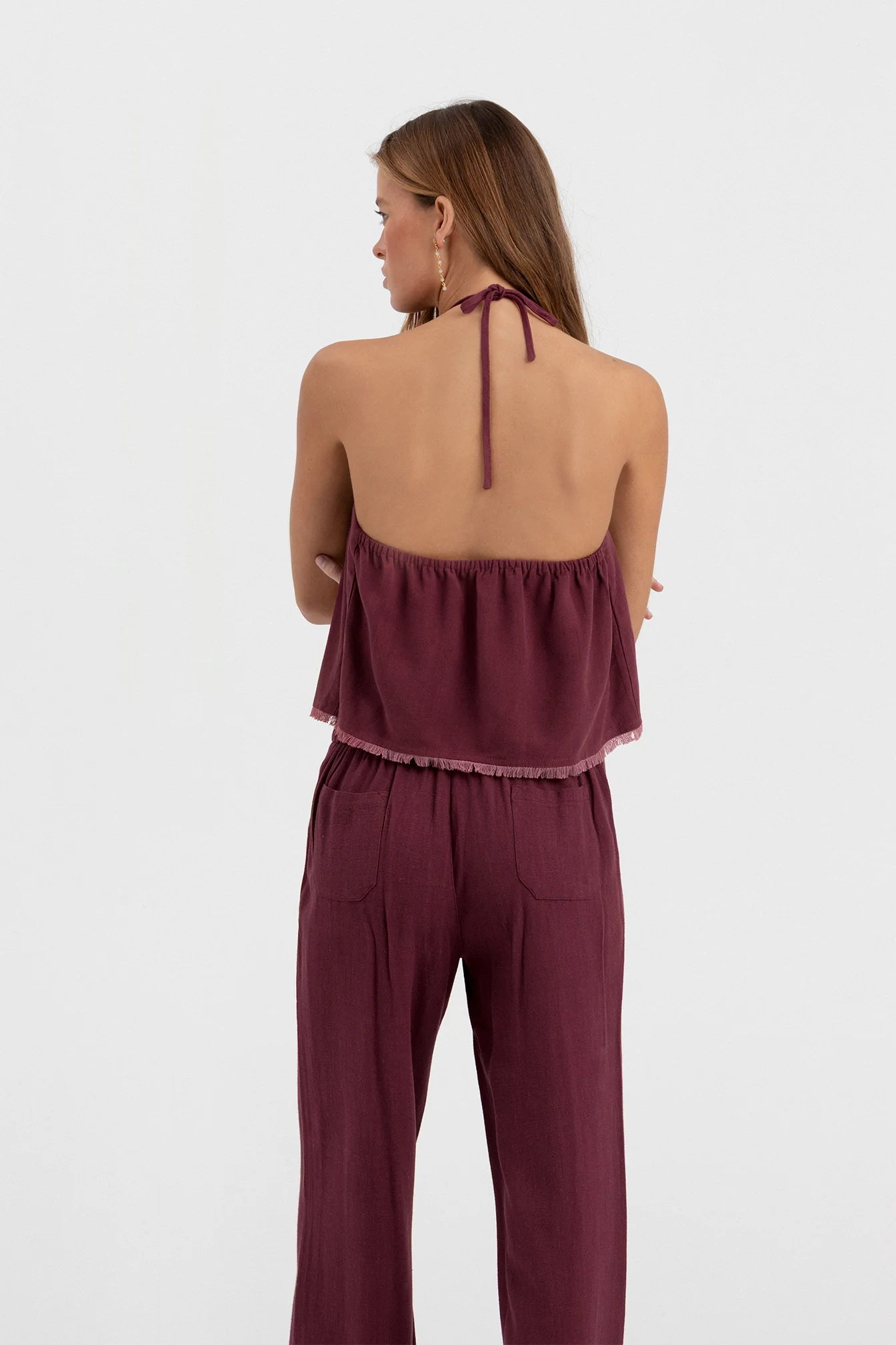 PANTALON COSTURA DESFLECADA - Image 9