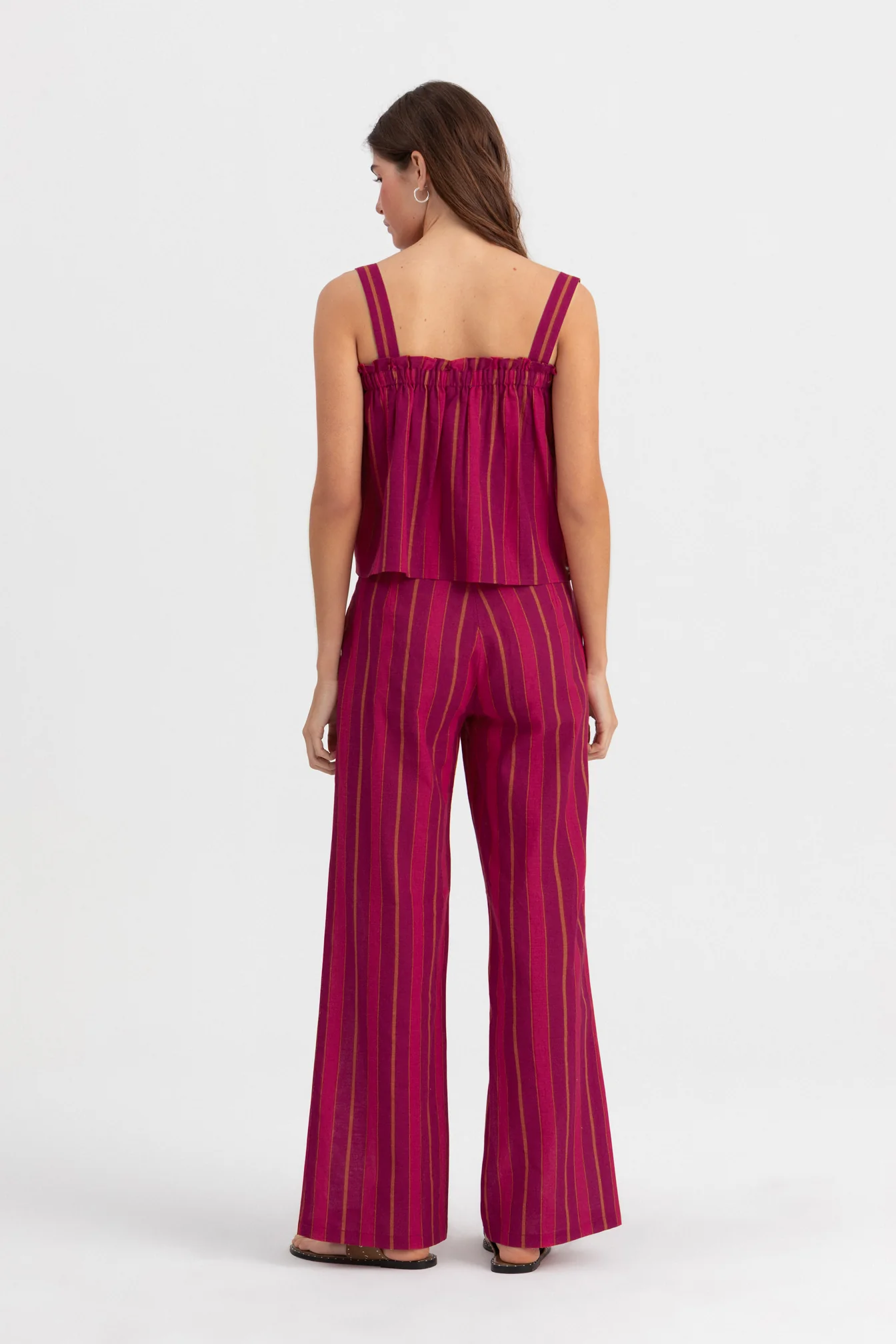 PANTALON CULOTTE BOLSILLO RAYAS - Image 9