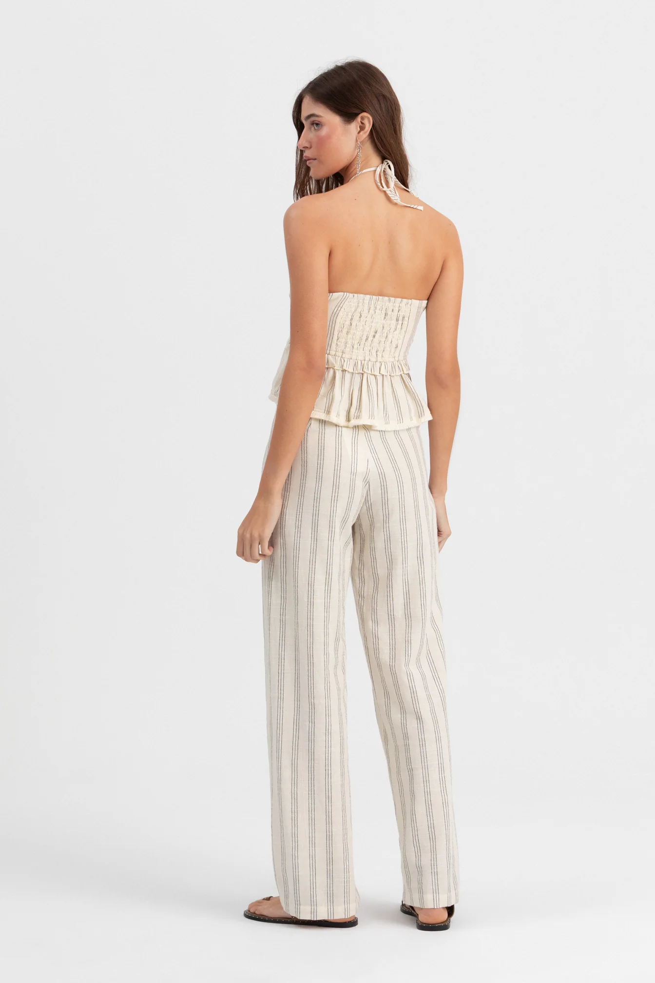 PANTALON DESFLECADO RAYAS LUREX - Image 7