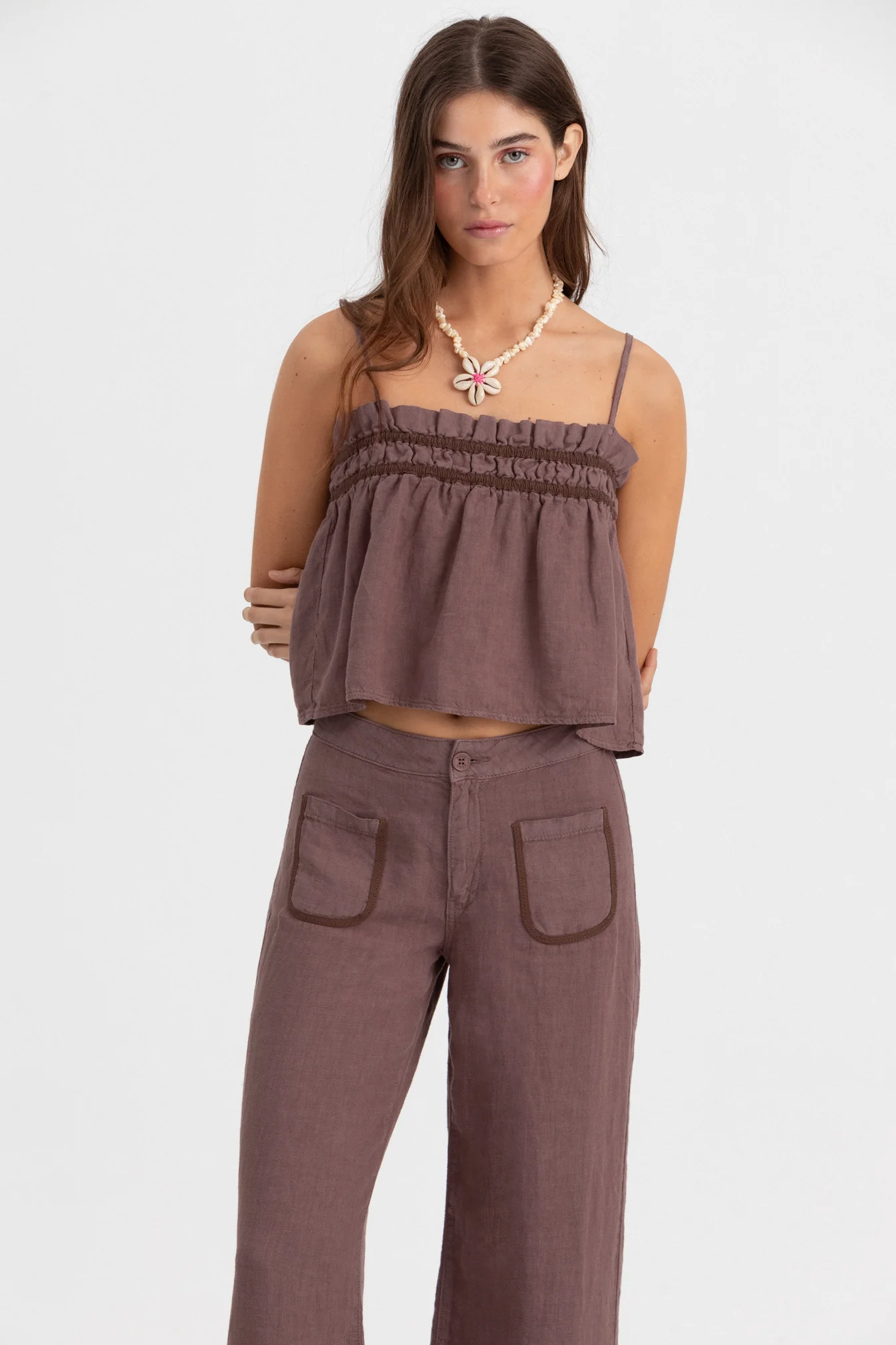 PANTALON LINO BOLSILLOS - Image 6