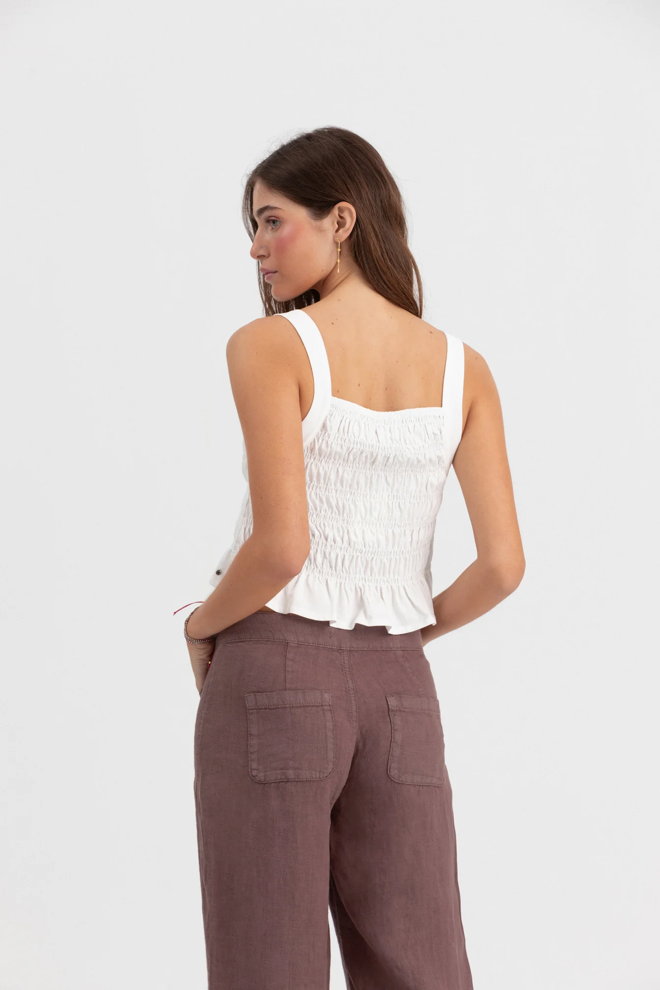 PANTALON LINO BOLSILLOS - Image 9