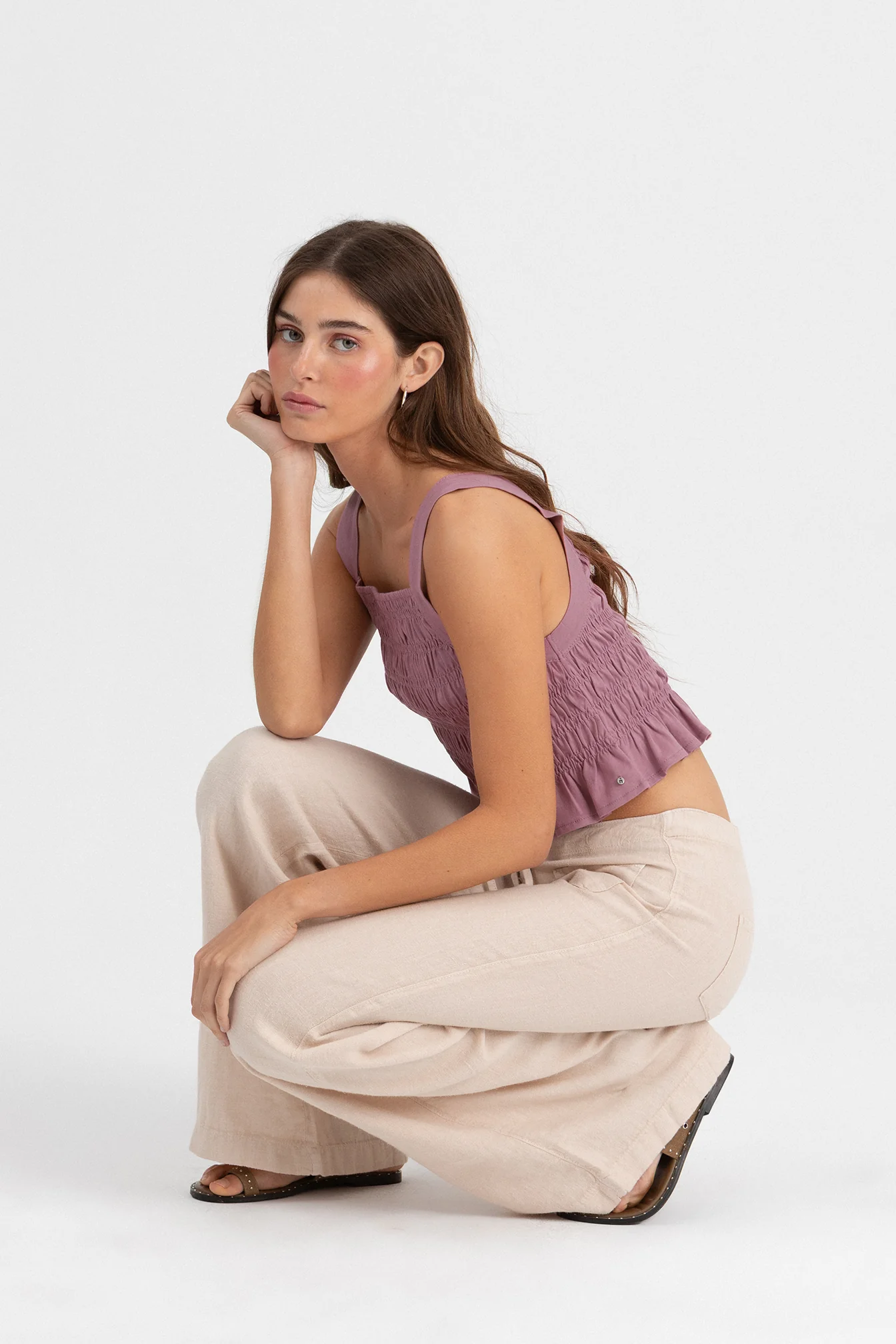 PANTALON LINO DETALLE CUERDAS - Image 5