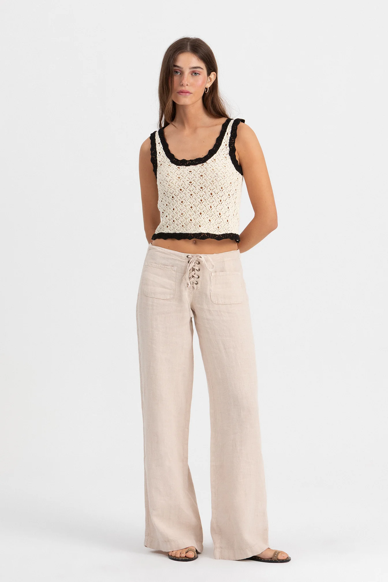 PANTALON LINO DETALLE CUERDAS - Image 8