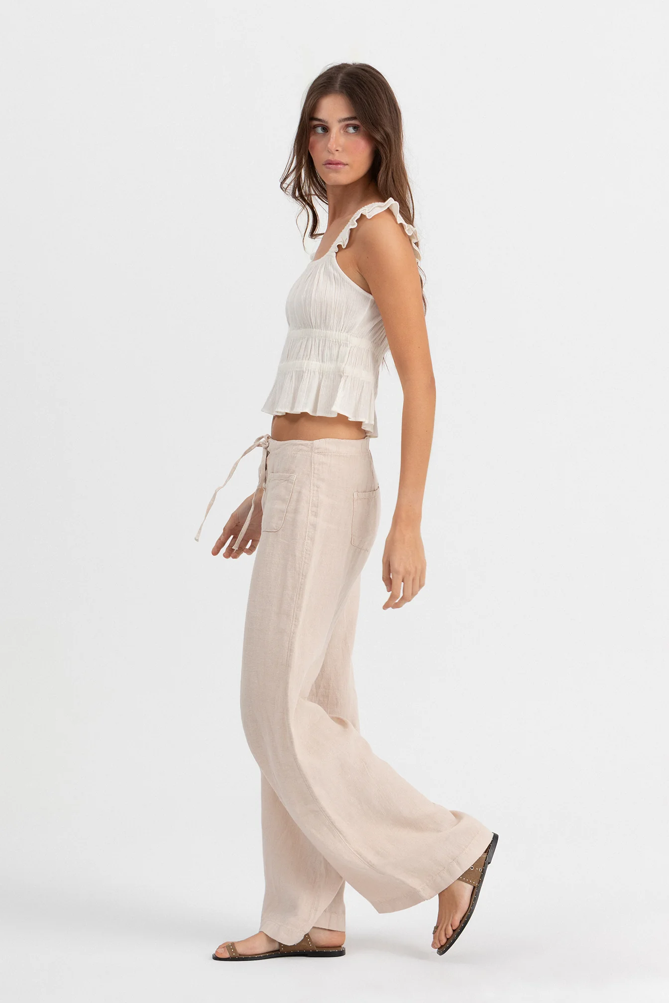PANTALON LINO DETALLE CUERDAS - Image 12
