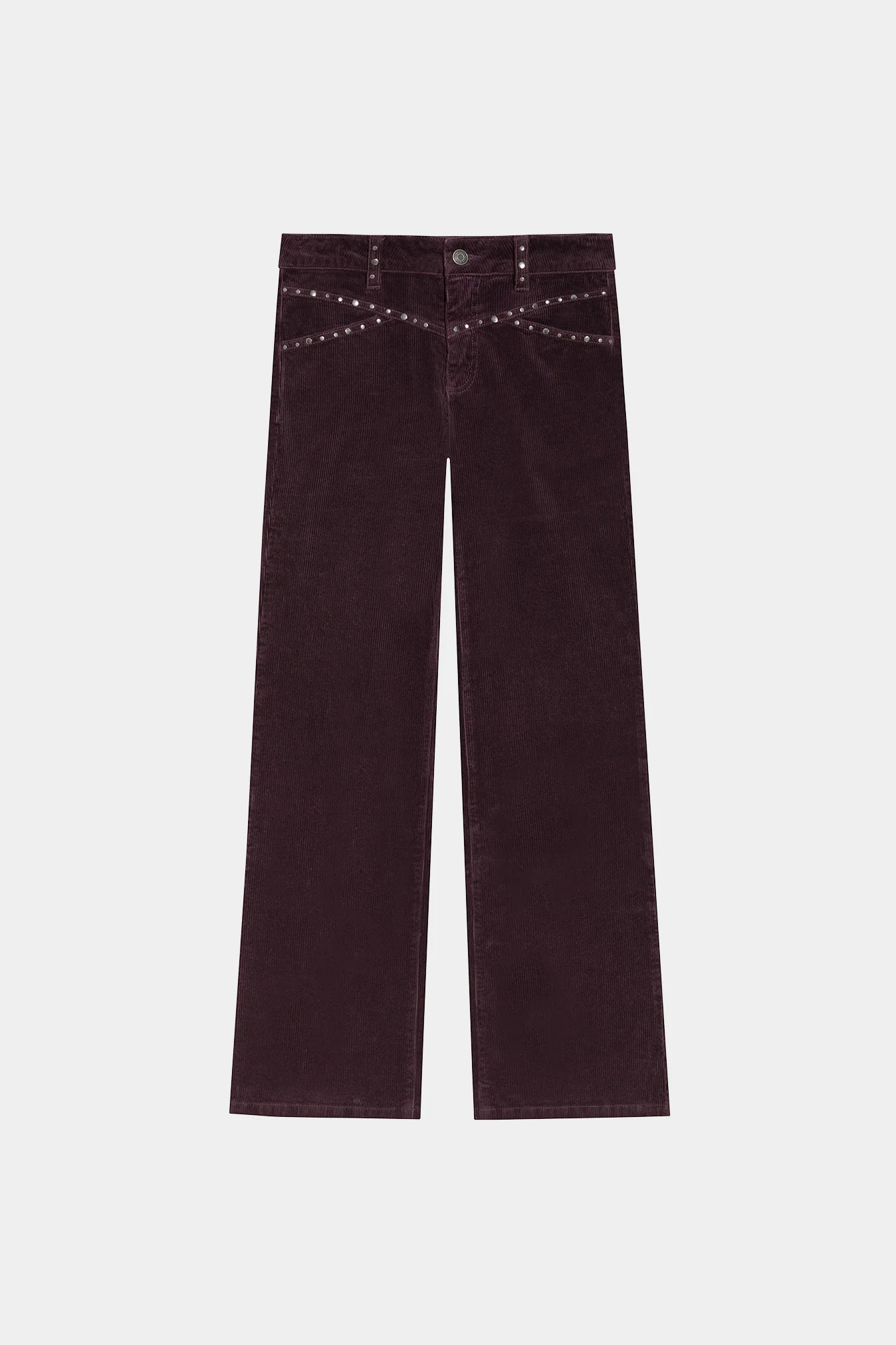 PANTALON PANA RECTOS CANESU TACHAS - Image 2