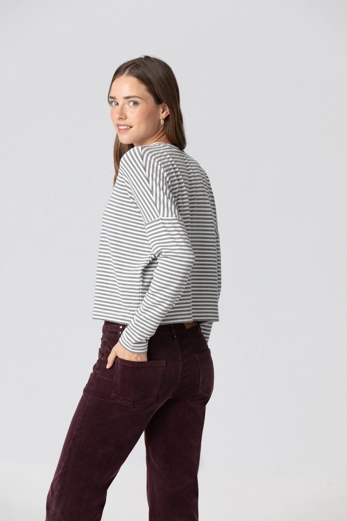 PANTALON PANA RECTOS CANESU TACHAS - Image 3