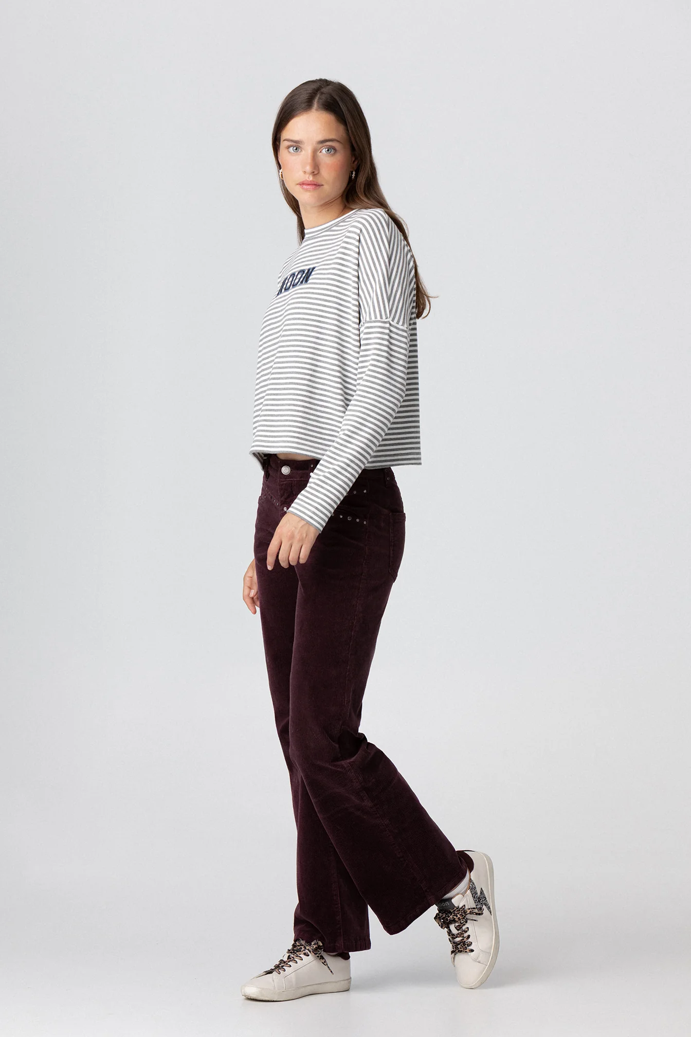 PANTALON PANA RECTOS CANESU TACHAS - Image 4