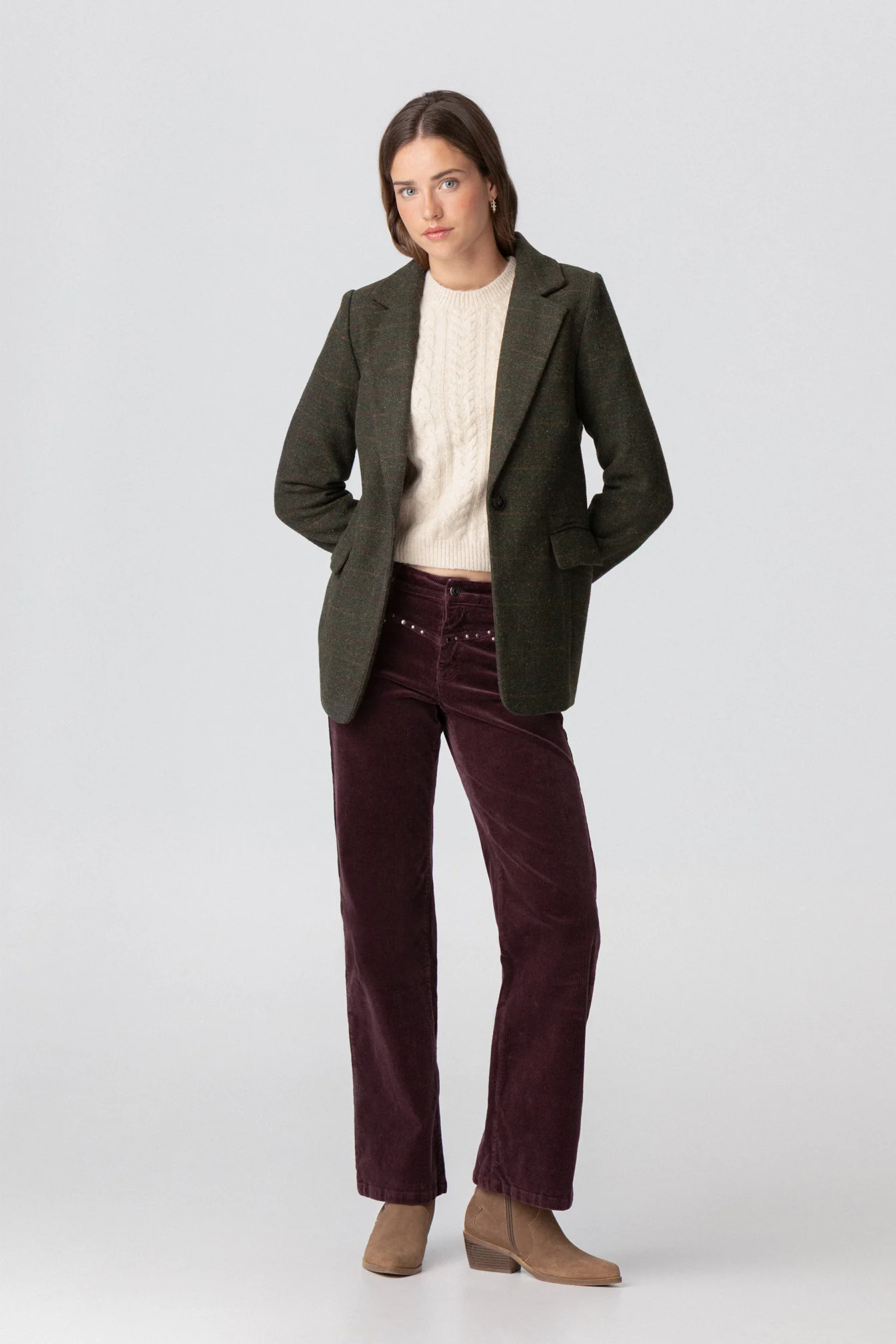 PANTALON PANA RECTOS CANESU TACHAS - Image 7