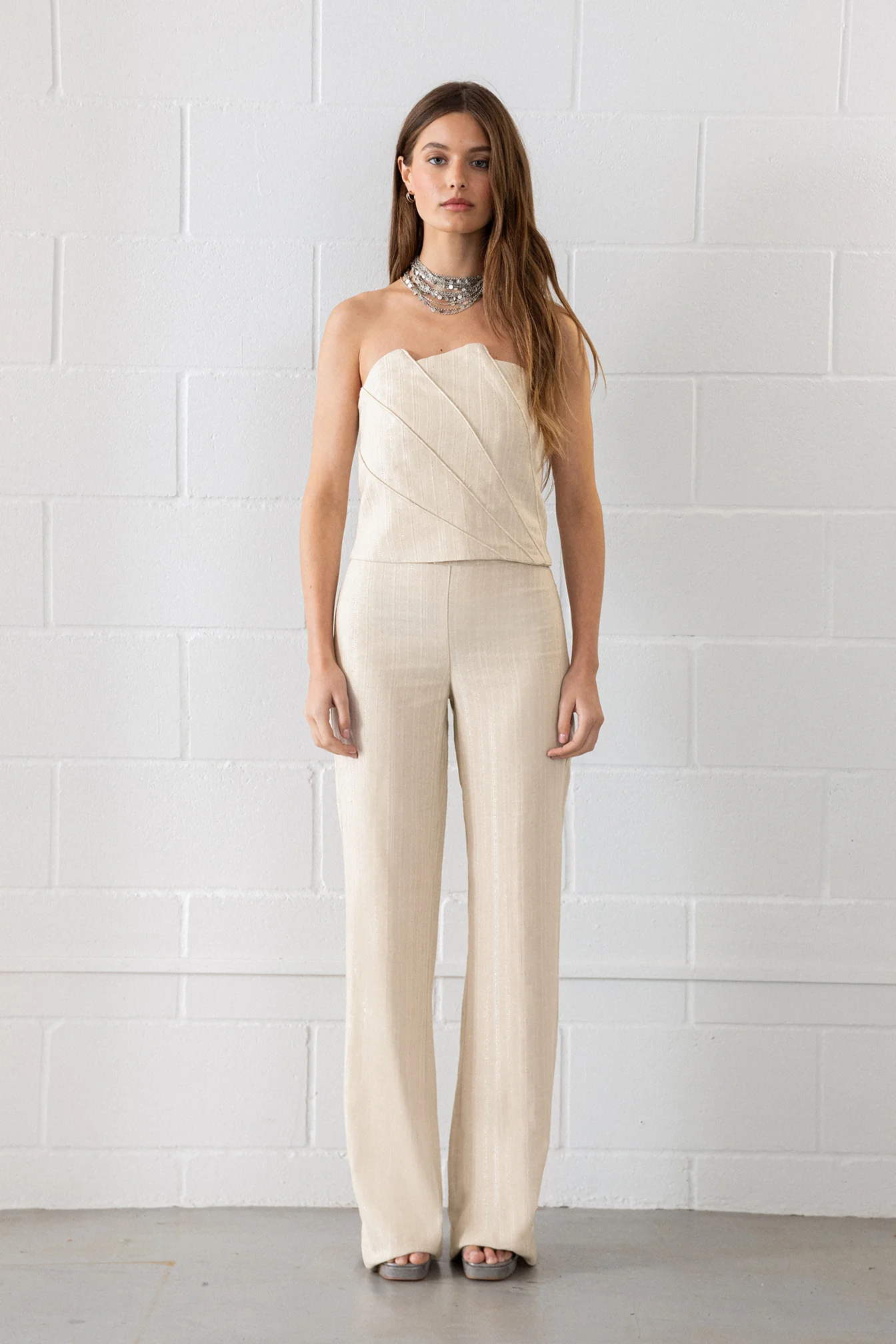 PANTALON RAYAS LUREX CATALINA - Image 9