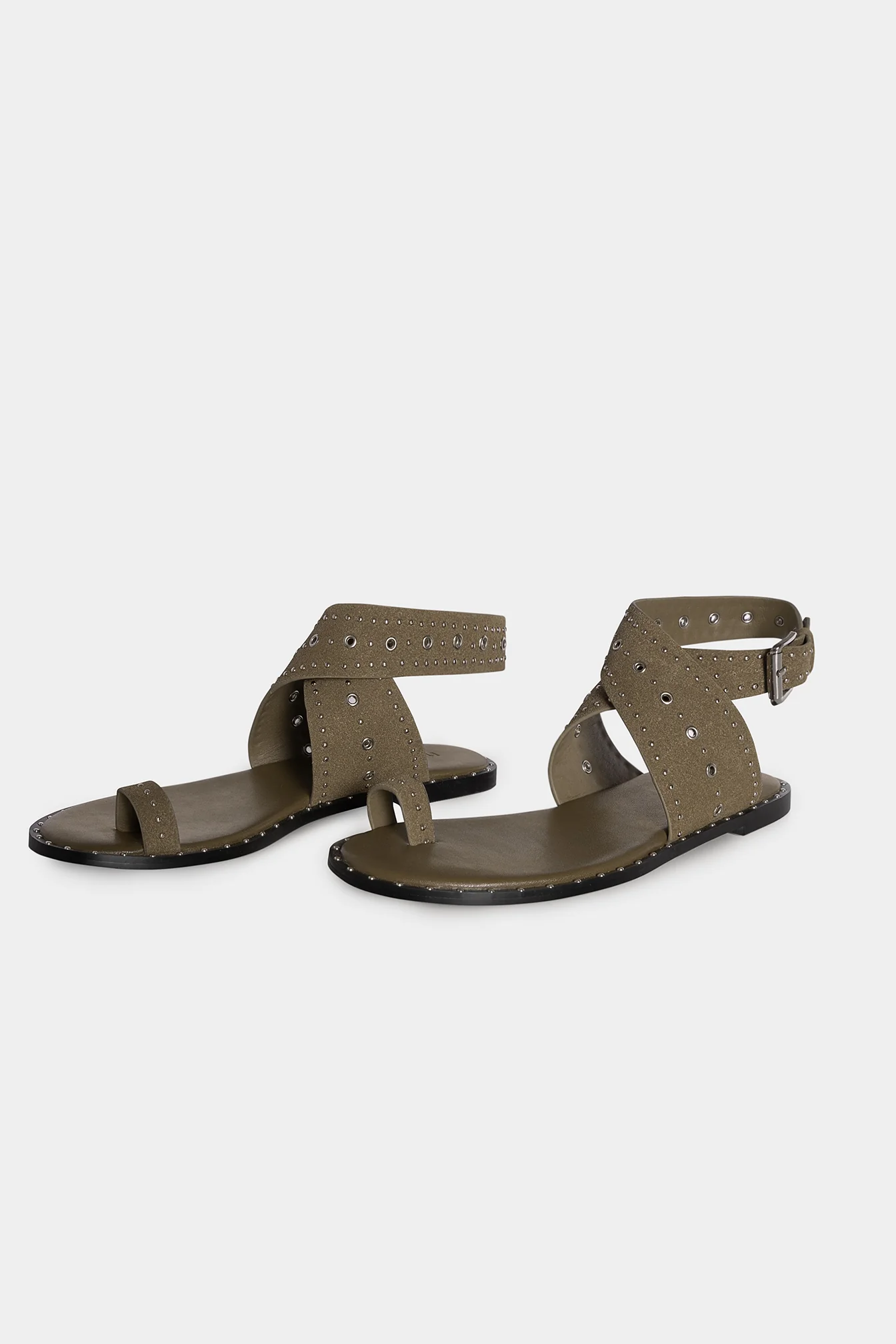 SANDALIA PLANA TACHAS - Image 6