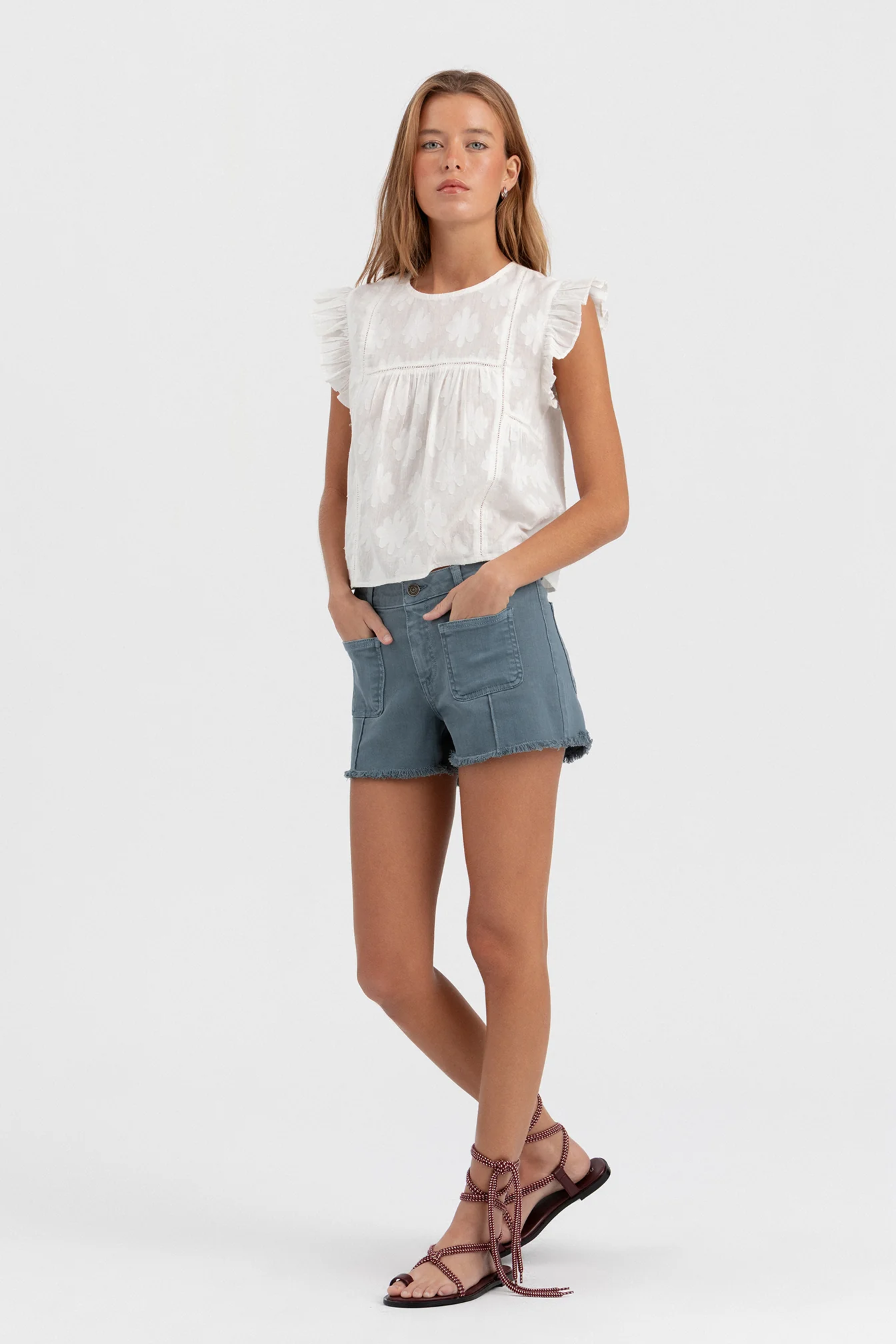 SHORTS BOLSILLO COSTURA - Image 8