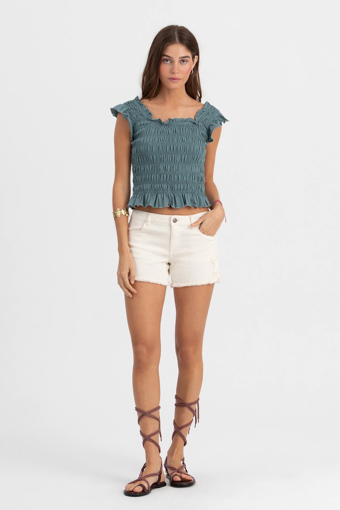SHORTS ESTRELLA LATERAL DESFLECADA - Image 3