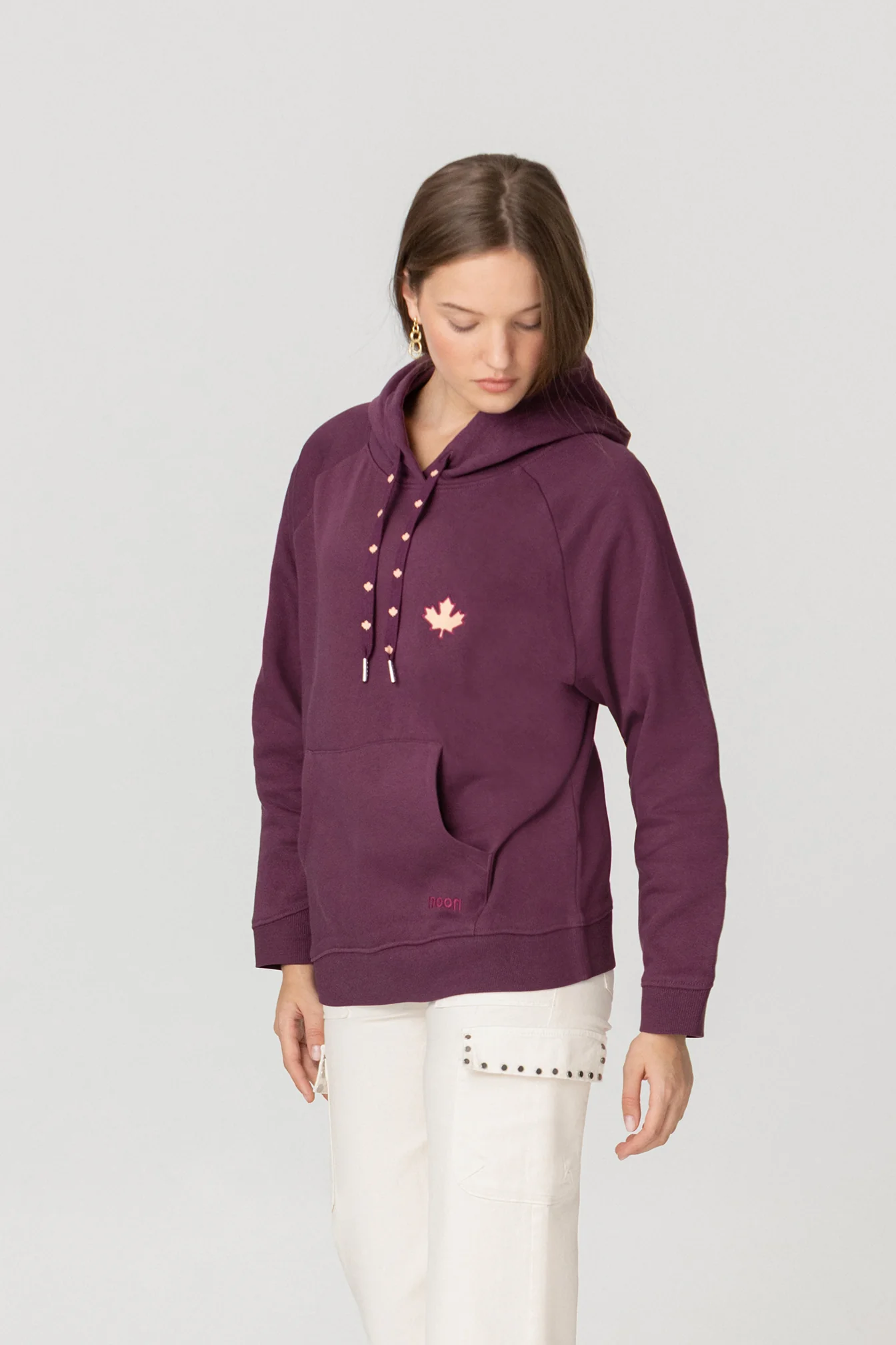 SUDADERA CAPUCHA BASIC PRINT