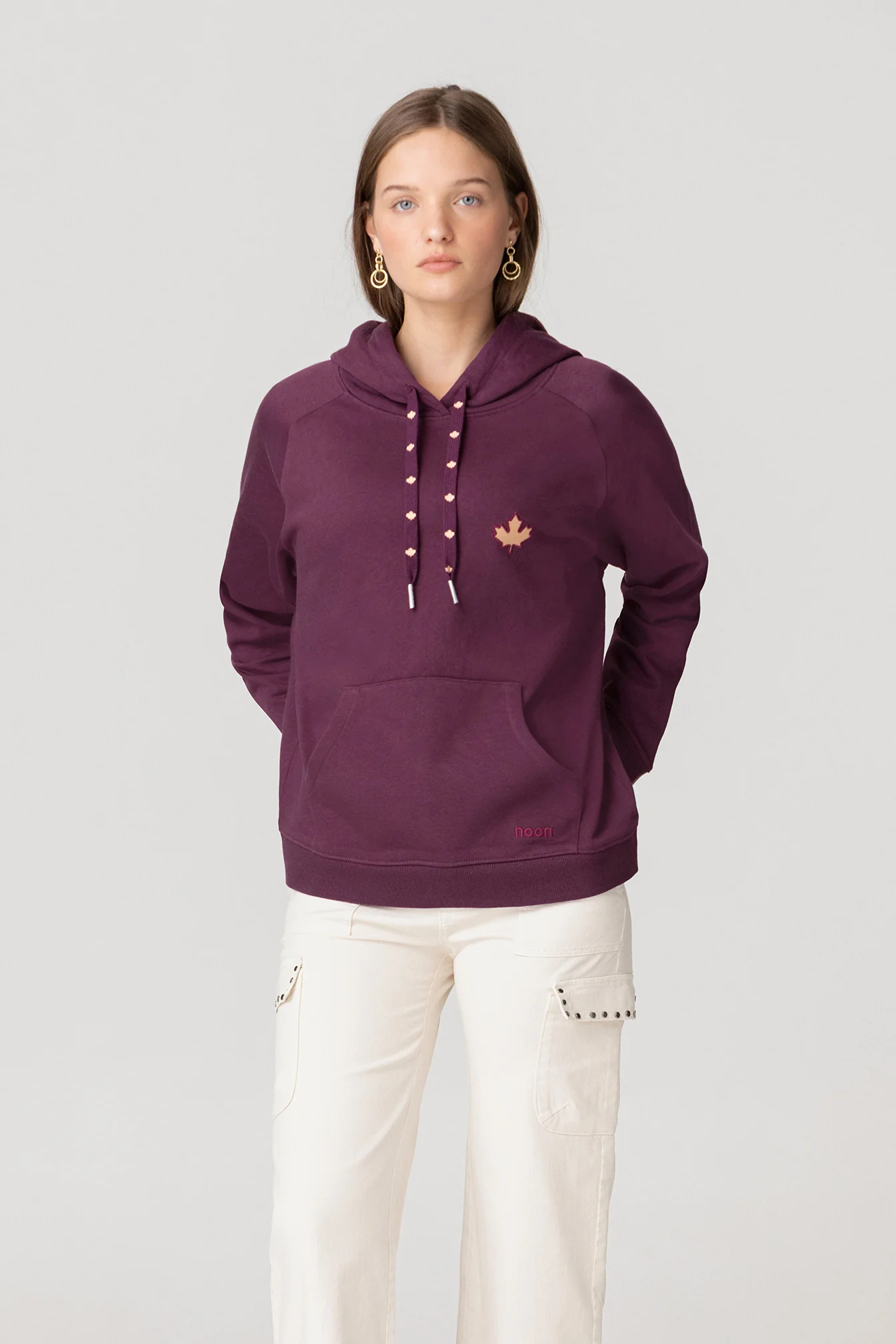 SUDADERA CAPUCHA BASIC PRINT - Image 4