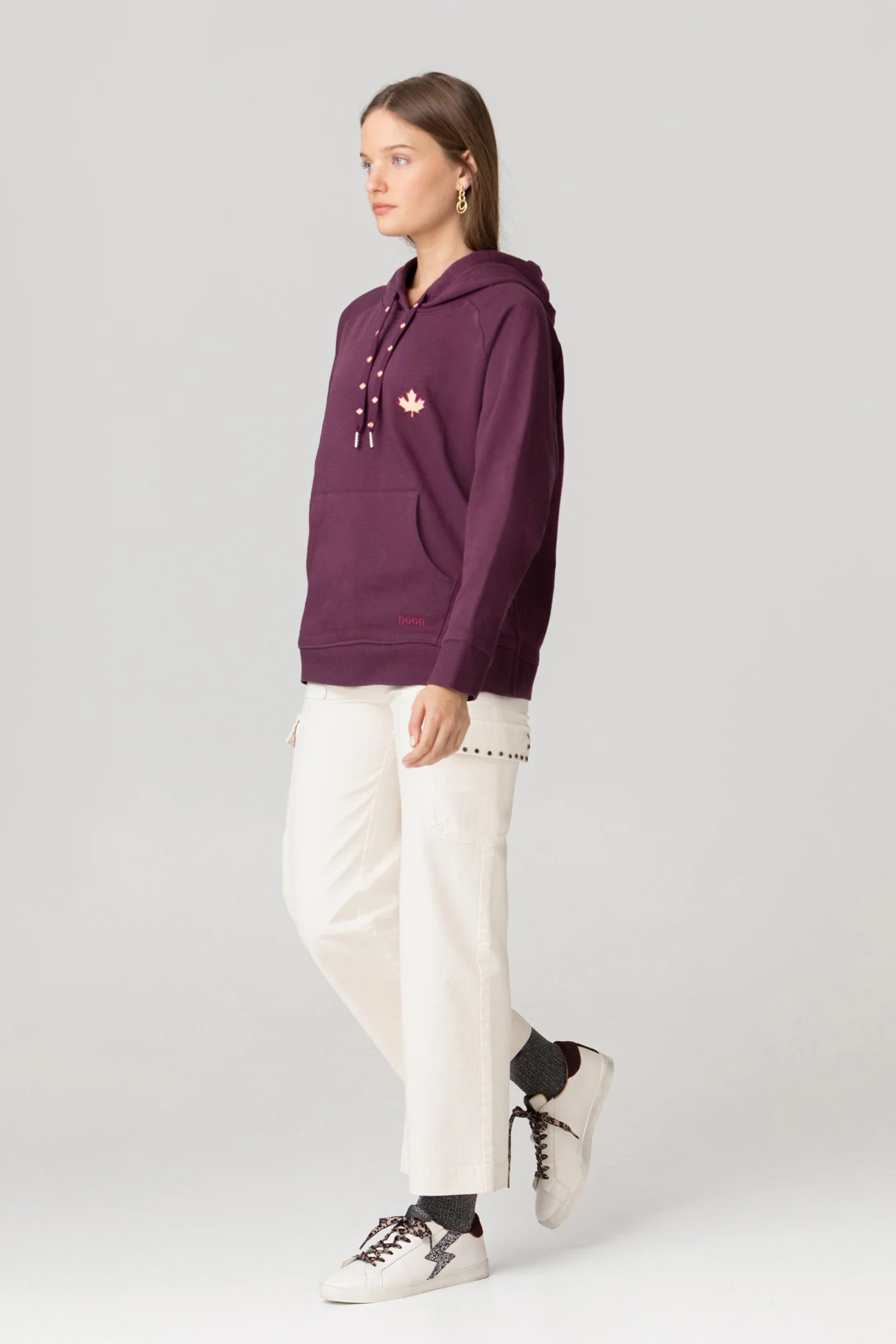 SUDADERA CAPUCHA BASIC PRINT - Image 5