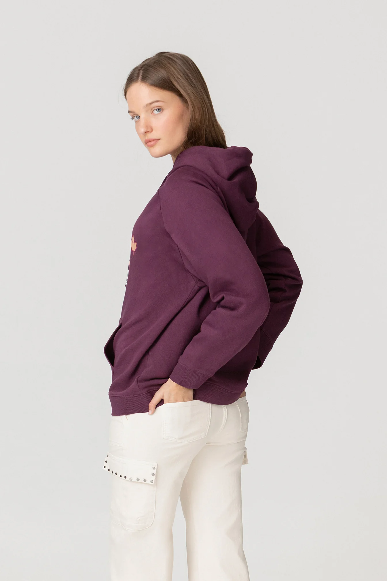 SUDADERA CAPUCHA BASIC PRINT - Image 6