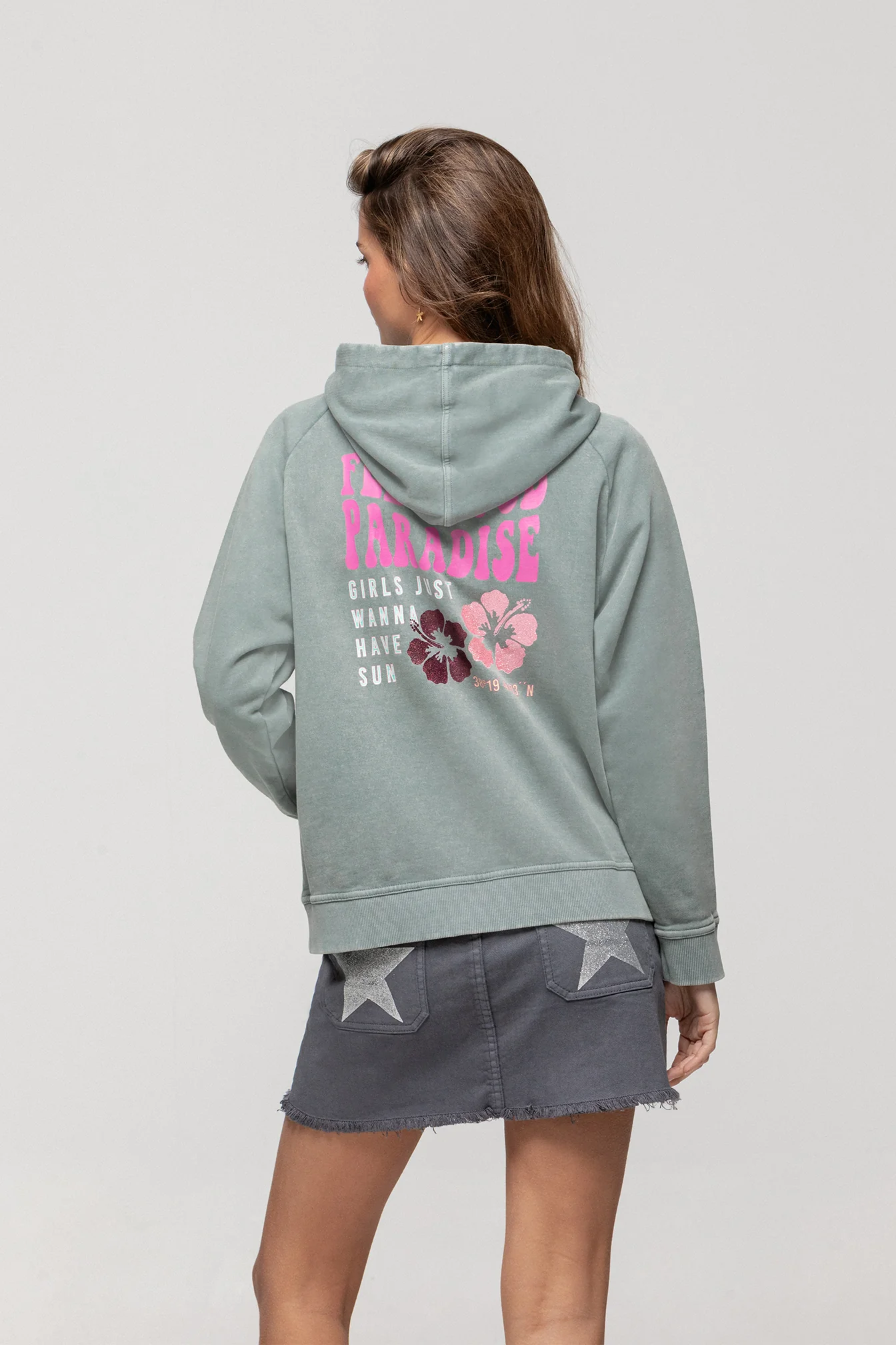 SUDADERA LAVADA FLORES - Image 10