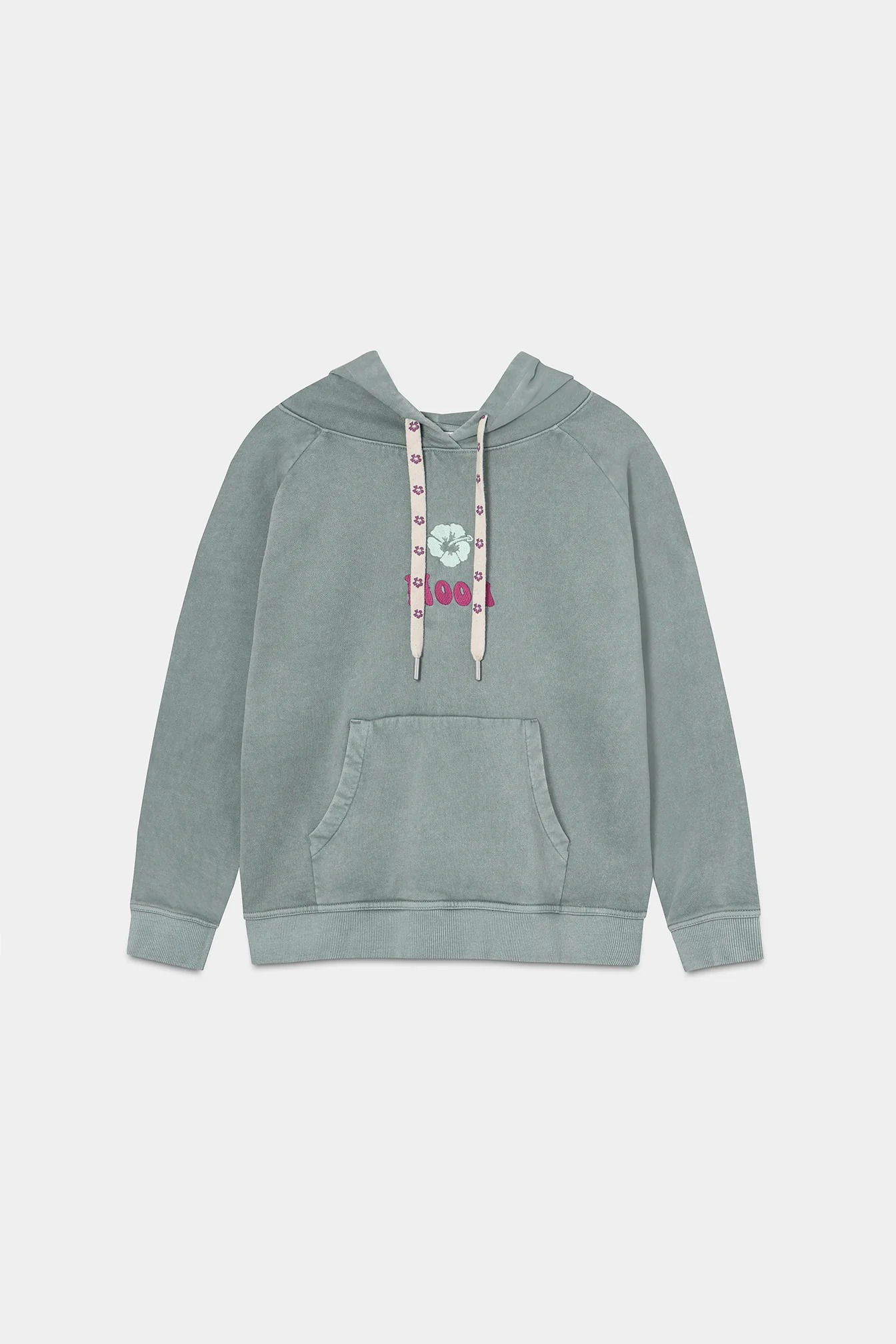 SUDADERA LAVADA FLORES - Image 2