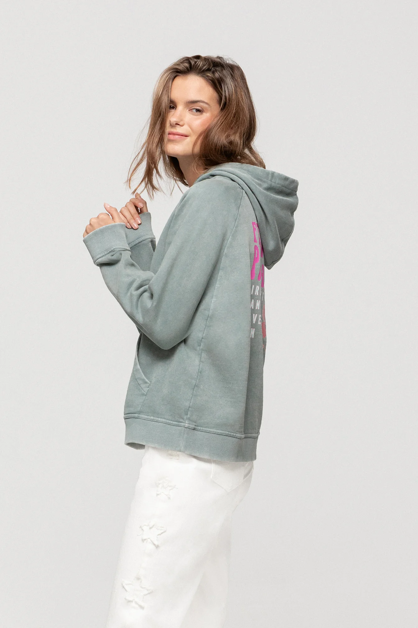 SUDADERA LAVADA FLORES - Image 3