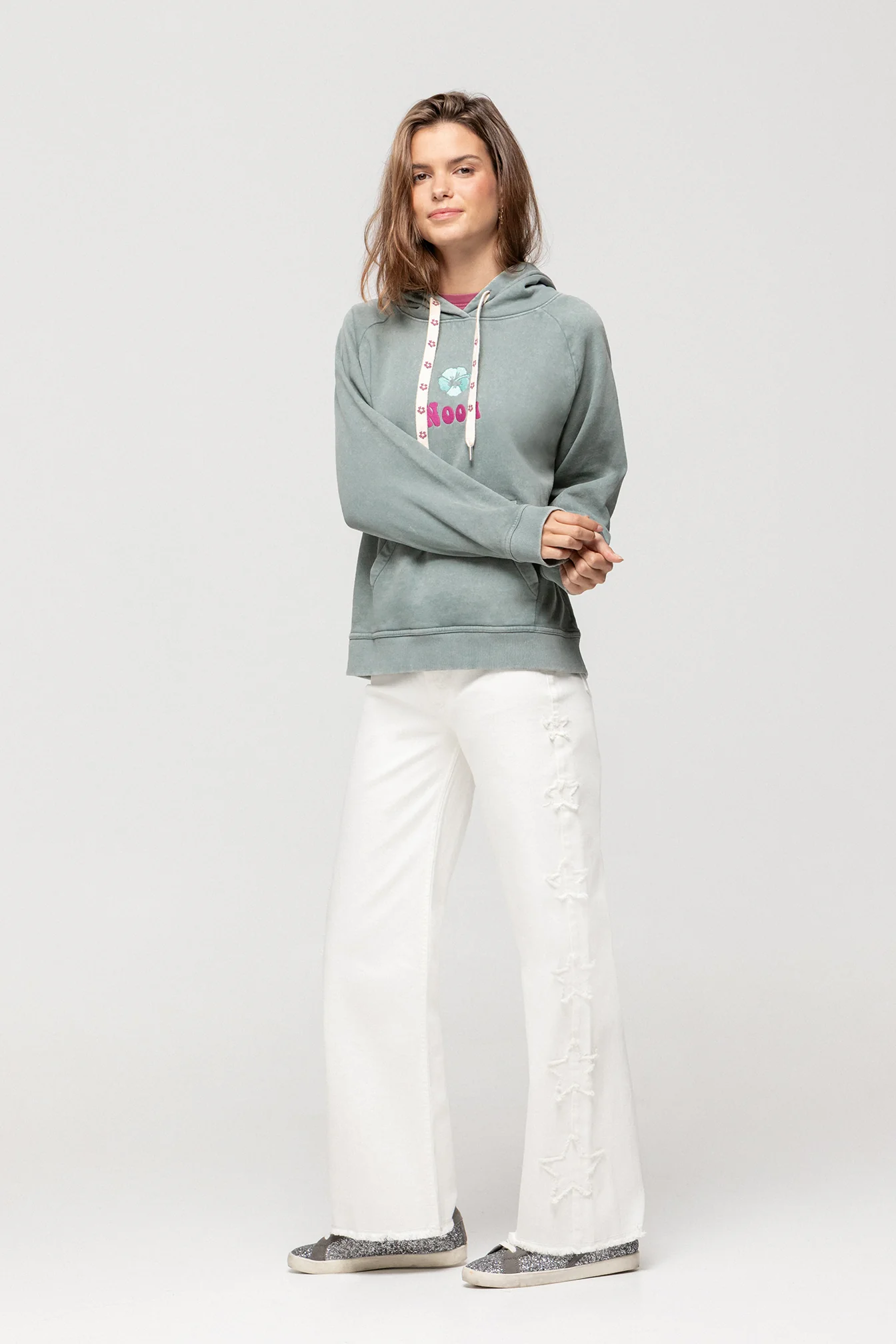SUDADERA LAVADA FLORES - Image 4