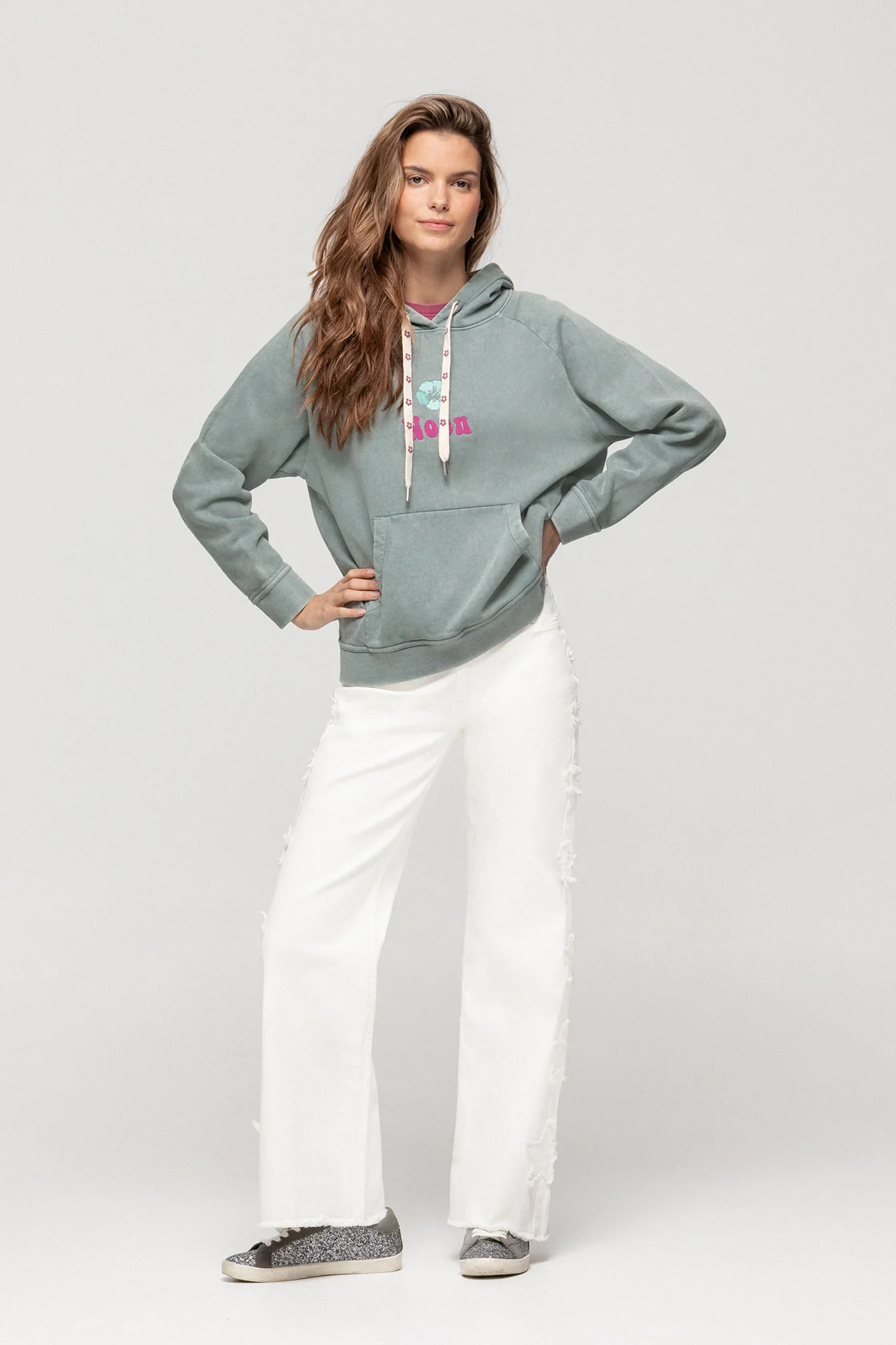 SUDADERA LAVADA FLORES - Image 6