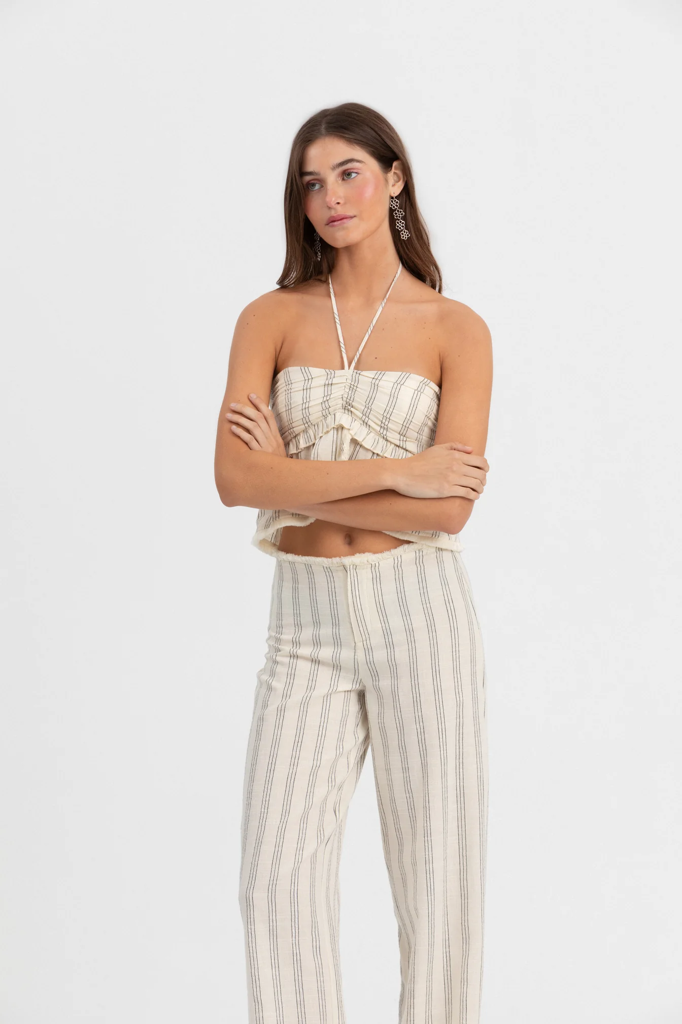 TOP DESFLECADO RAYAS LUREX - Image 8