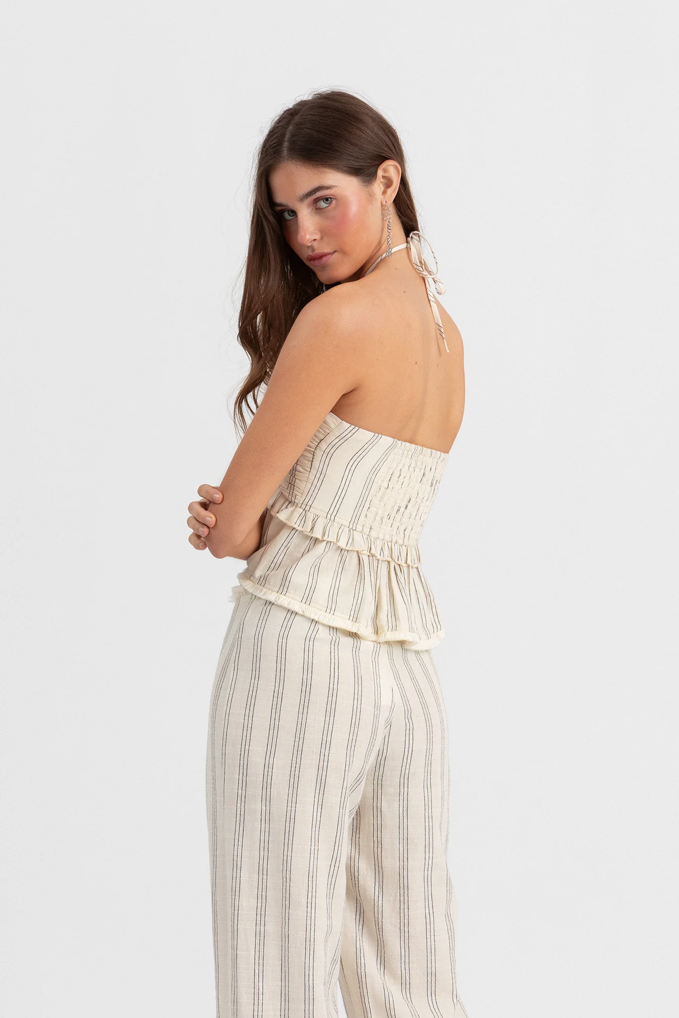 TOP DESFLECADO RAYAS LUREX - Image 5