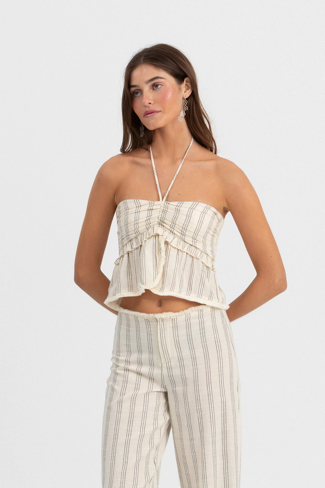 TOP DESFLECADO RAYAS LUREX - Image 7