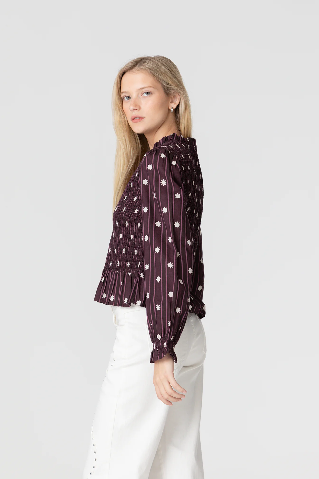 TOP ESTAMPADO FRUNCES - Image 6