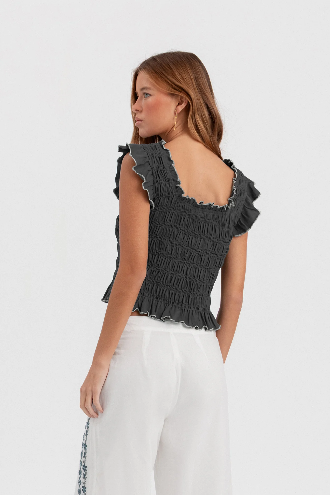 TOP FRUNCE CONTRASTES - Image 11