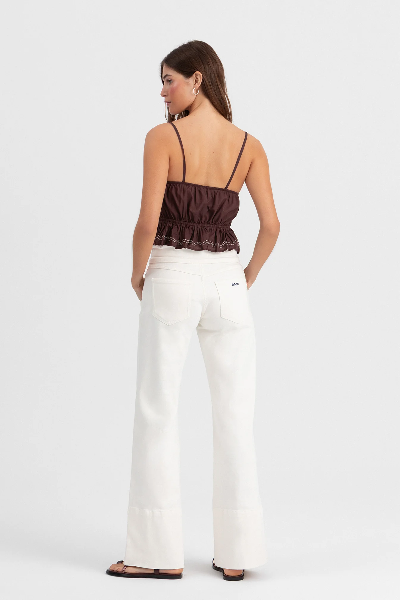 TOP FRUNCIDO DETALLE ABALORIOS - Image 12