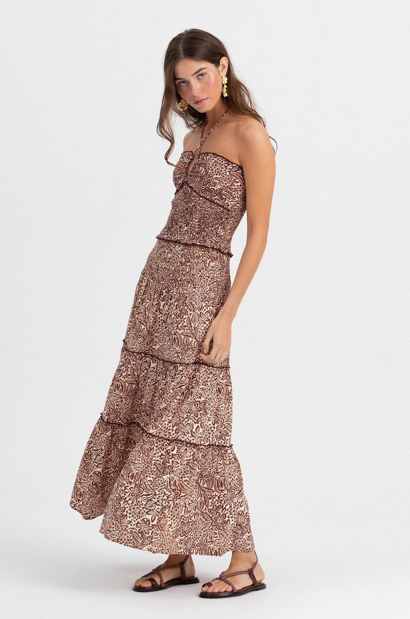 TOP FRUNCIDO ESTAMPADO - Image 6