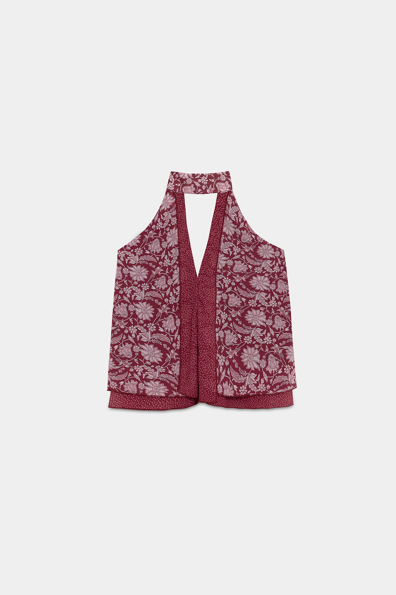 TOP HALTER DOBLE TEJIDO - Image 2