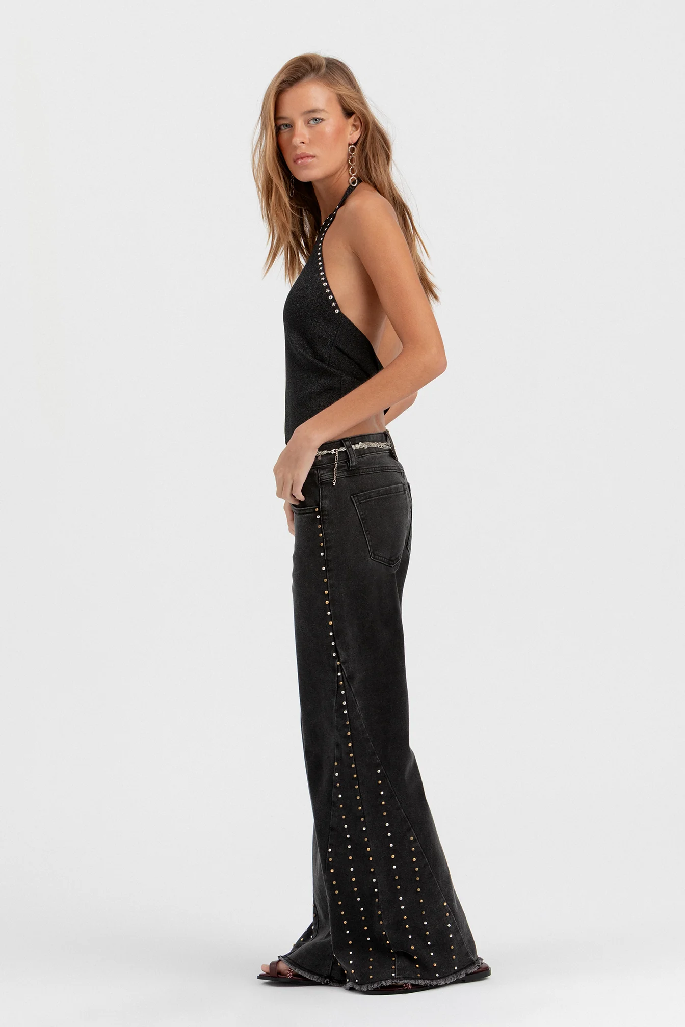 TOP HALTER LUREX TACHAS - Image 11