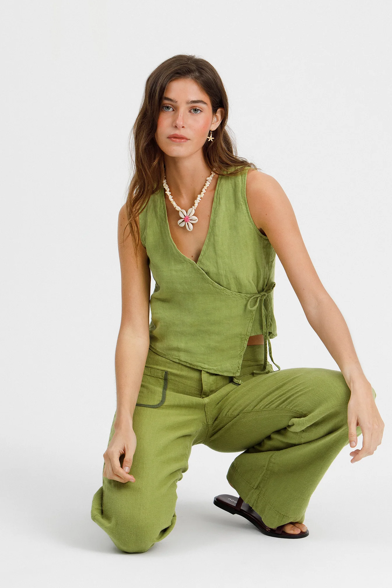 TOP LINO CRUZADO LAZADA - Image 3