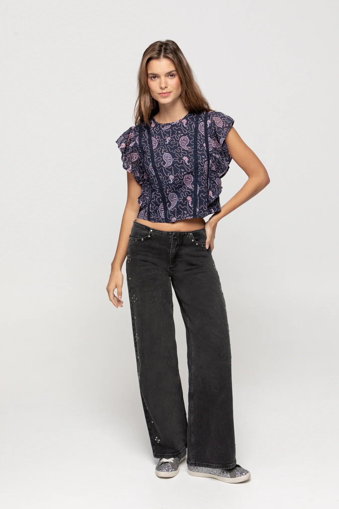 TOP VOLANTES ESTAMPADO - Image 9