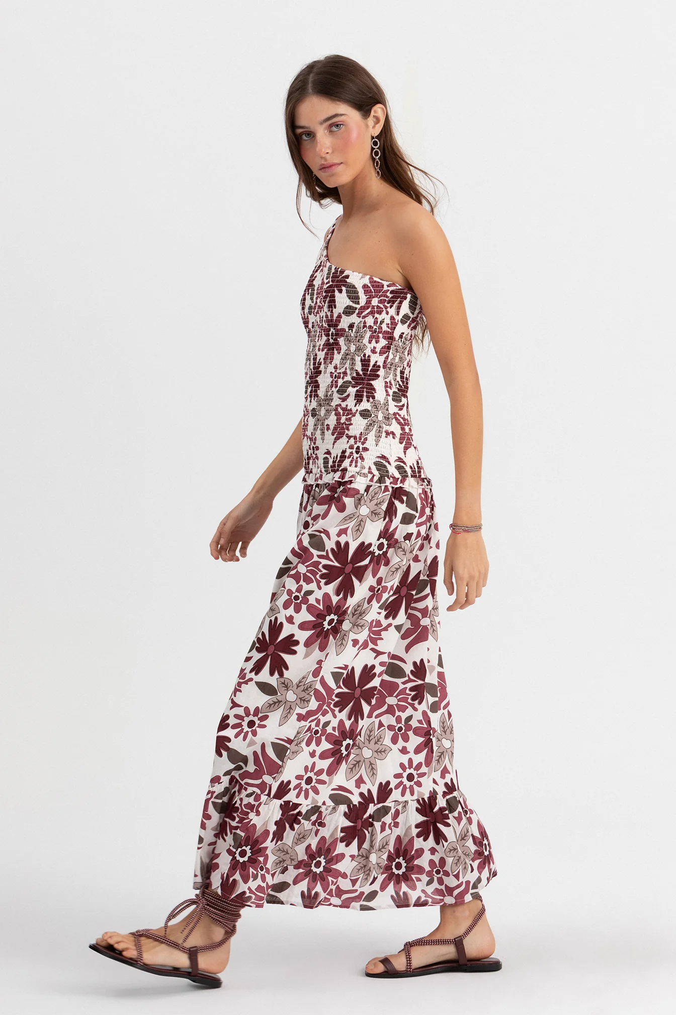 VESTIDO ASIMETRICO MIDI ESTAMPADO - Image 6