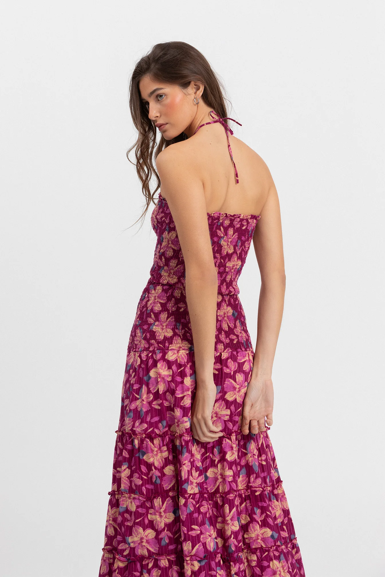 VESTIDO FRUNCIDO ESTAMPADO - Image 6