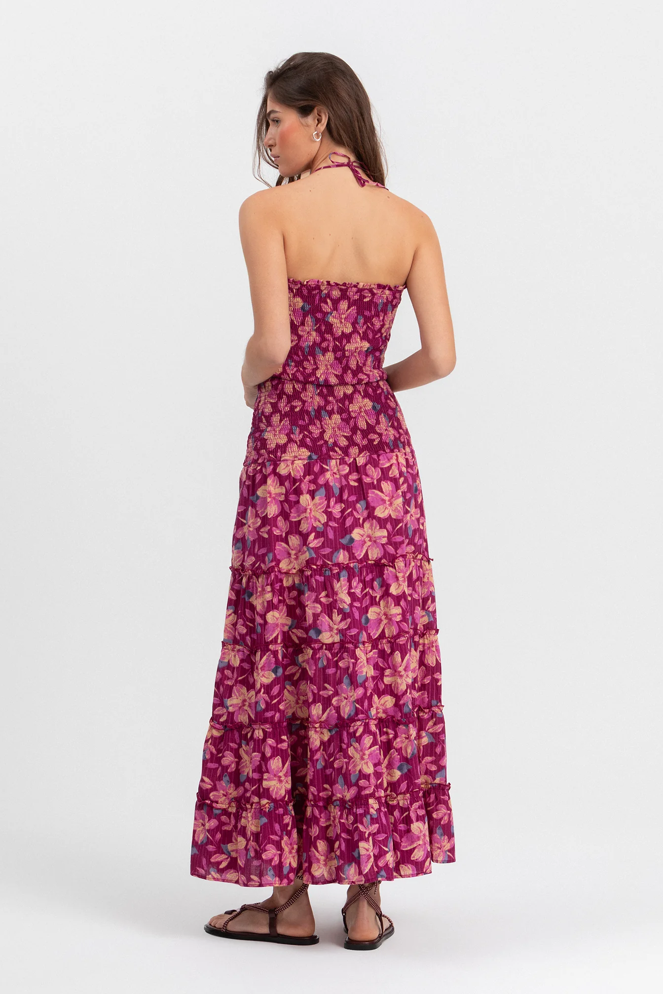VESTIDO FRUNCIDO ESTAMPADO - Image 9