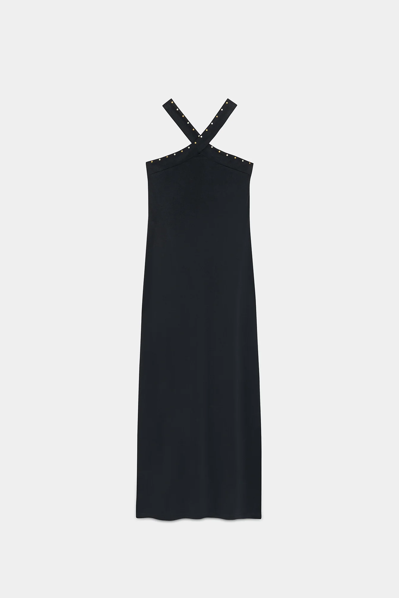 VESTIDO HALTER MODAL TACHAS - Image 2