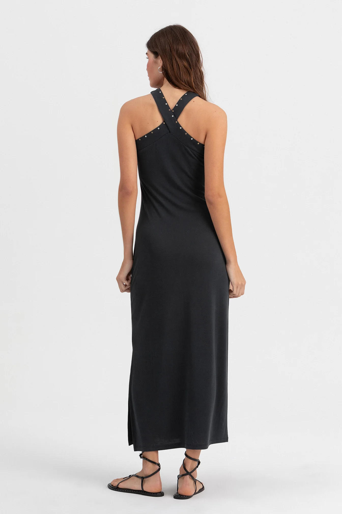 VESTIDO HALTER MODAL TACHAS - Image 4