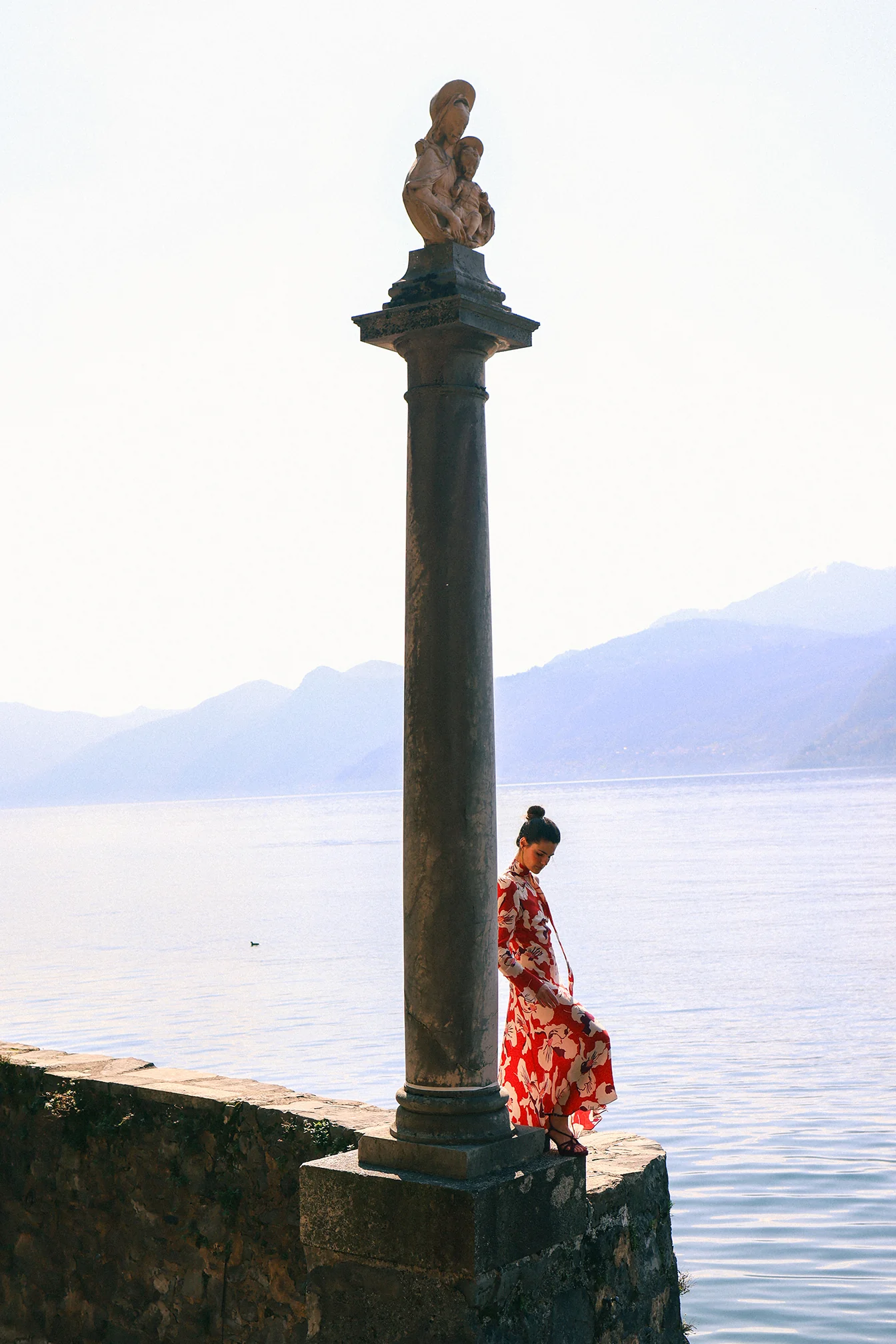 VESTIDO MIDI ASIMETRICO ARIEL - Image 3