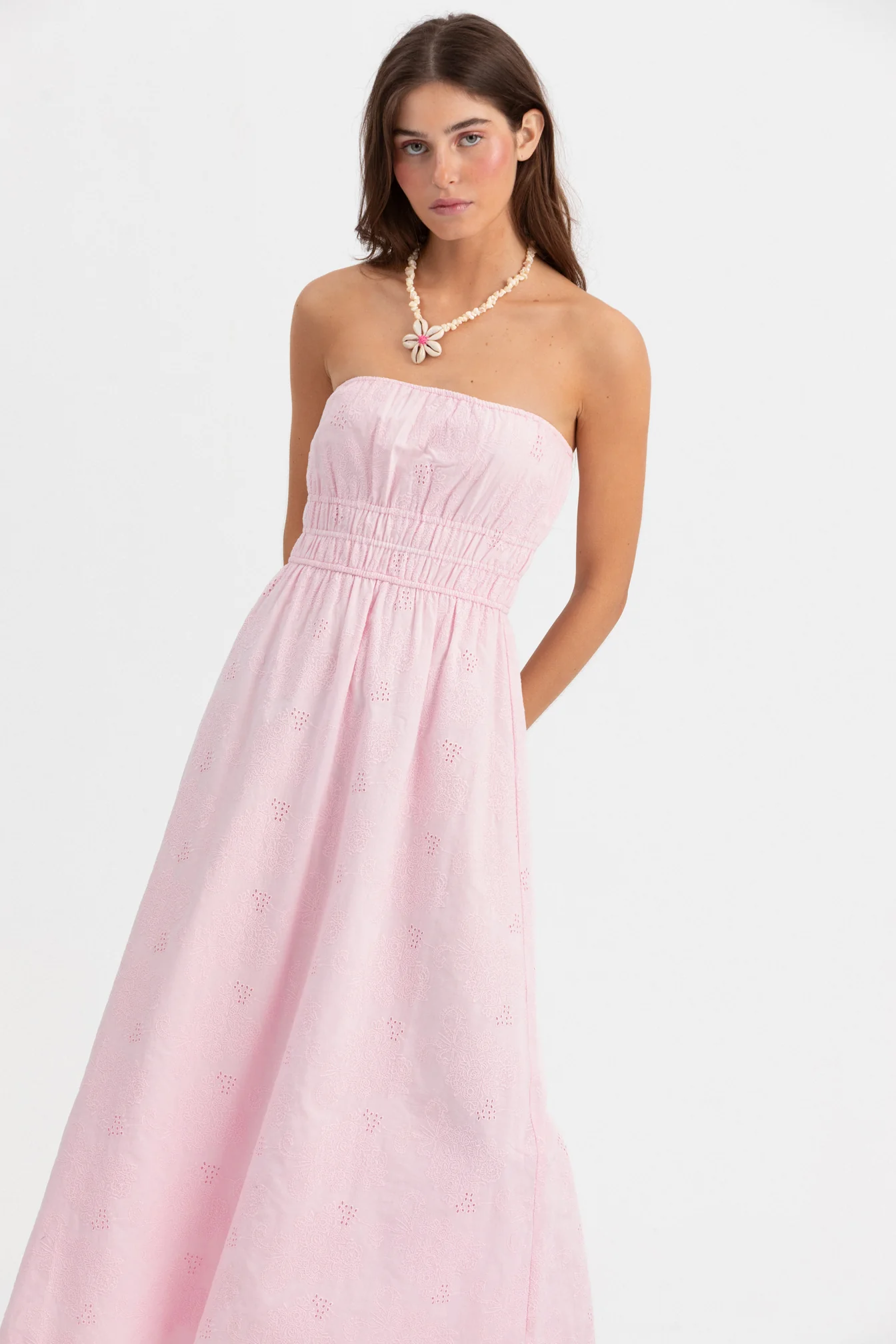 VESTIDO MIDI CALADO - Image 6